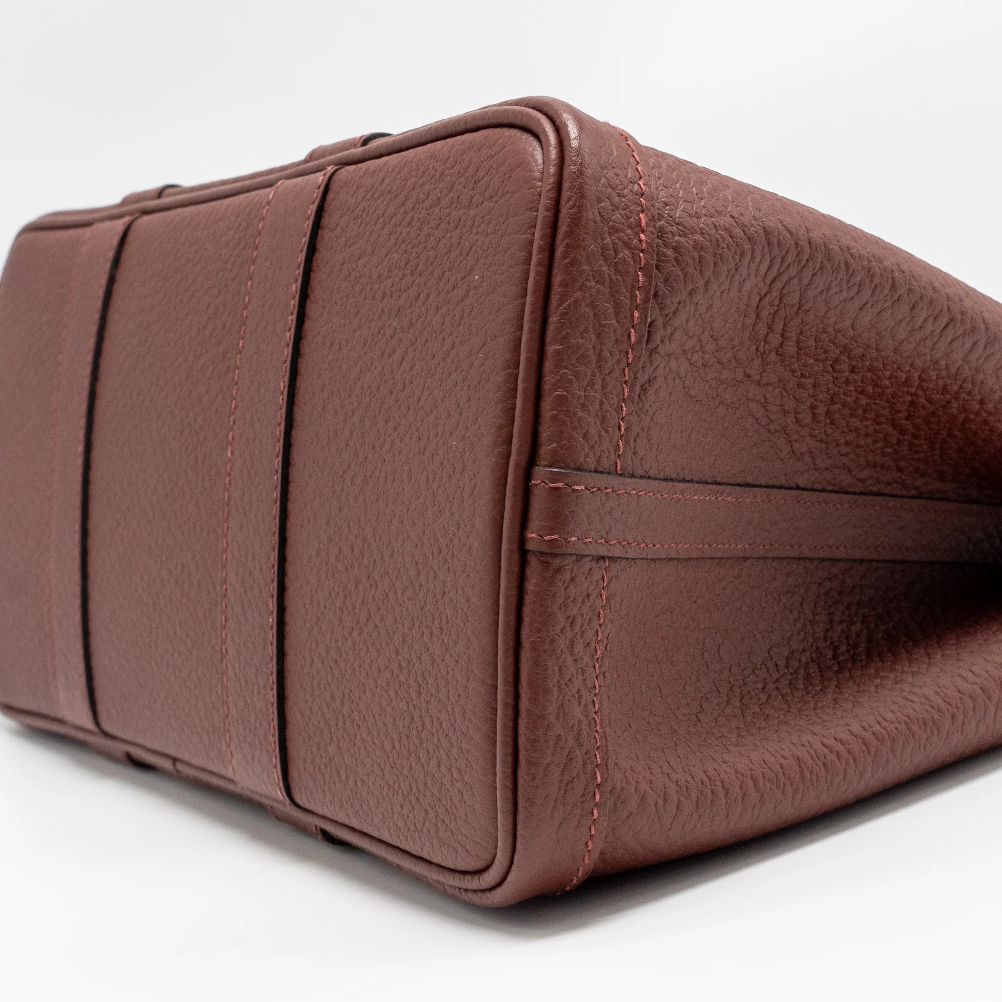 Hermes Garden Party 30 Country leather rouge H SHW stamp Y - Image 7