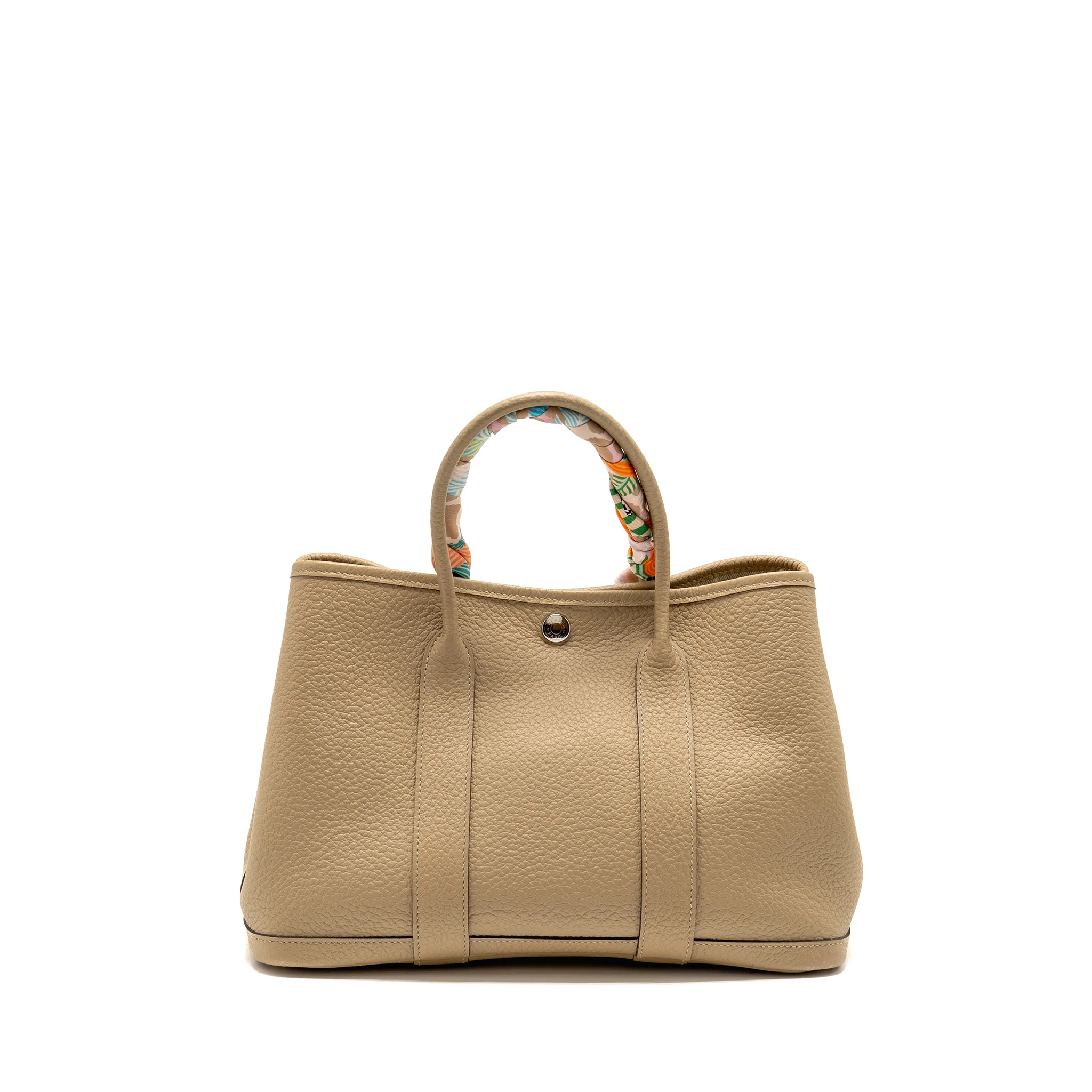Hermes garden party 30 country leather trench SHW stamp A - Image 2
