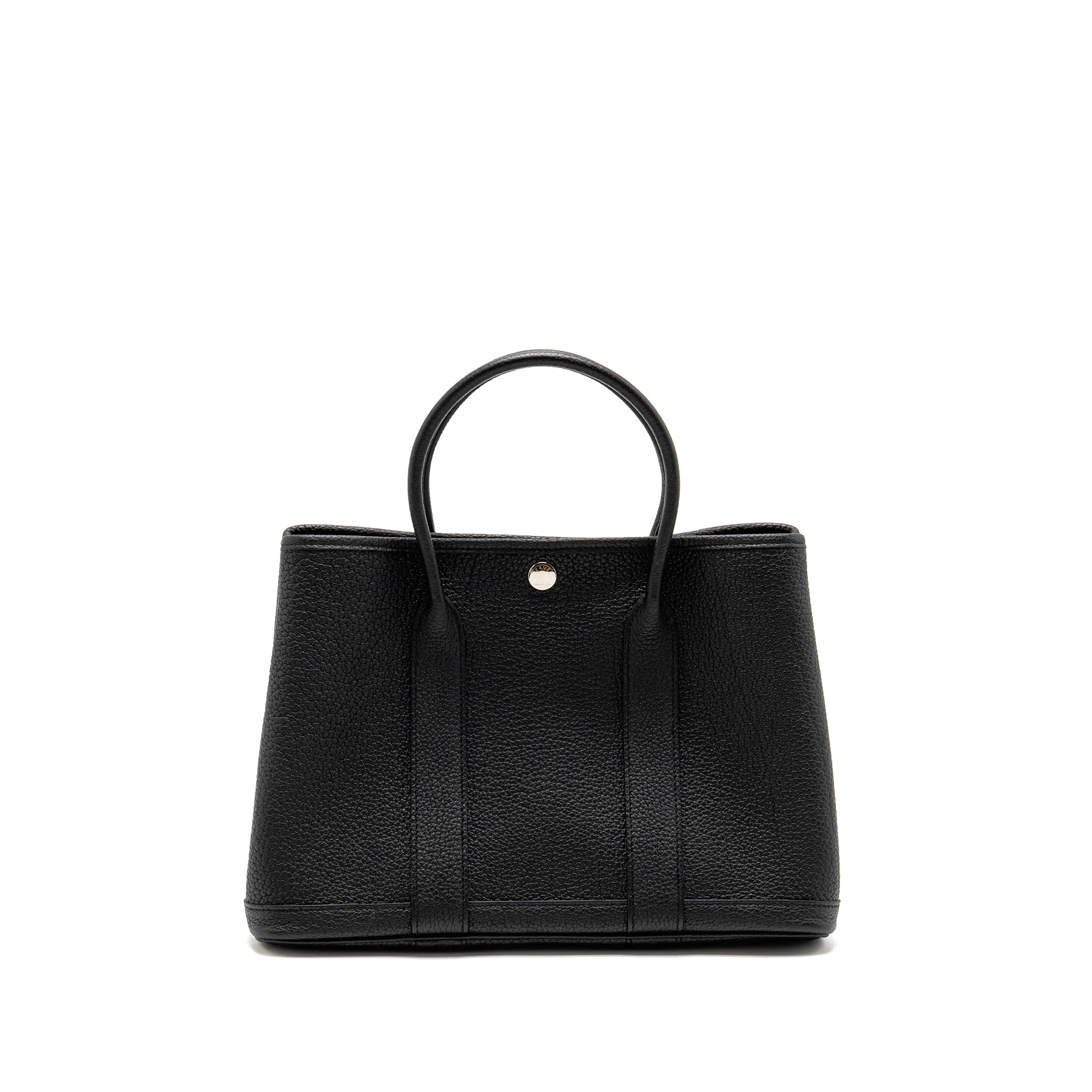 Hermes Garden Party 30 Negonda Black SHW Stamp U