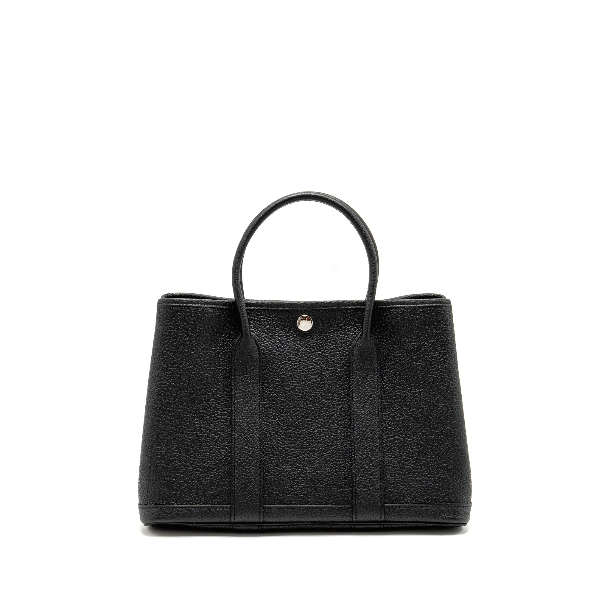 Hermes Garden Party 30 Negonda Black SHW Stamp U - Image 2