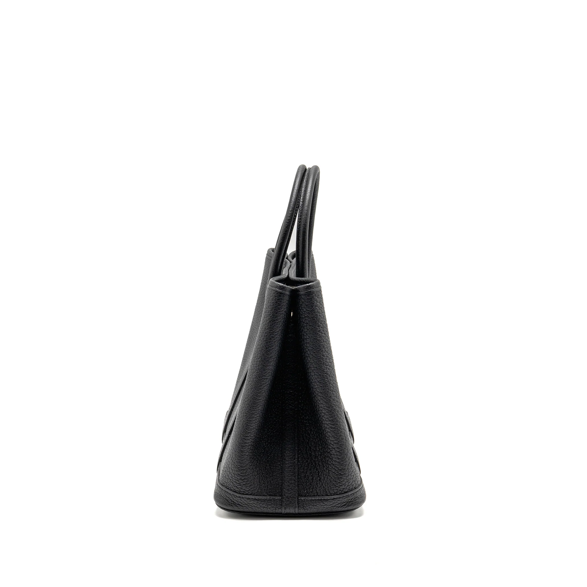 Hermes Garden Party 30 Negonda Black SHW Stamp U - Image 4