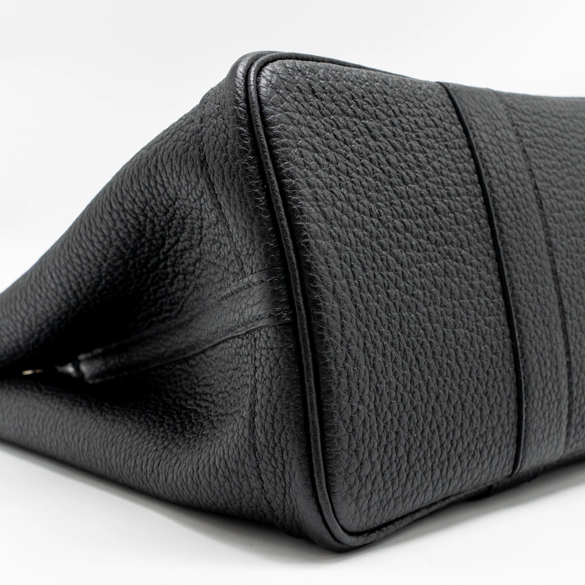 Hermes Garden Party 30 Negonda Black SHW Stamp U - Image 6