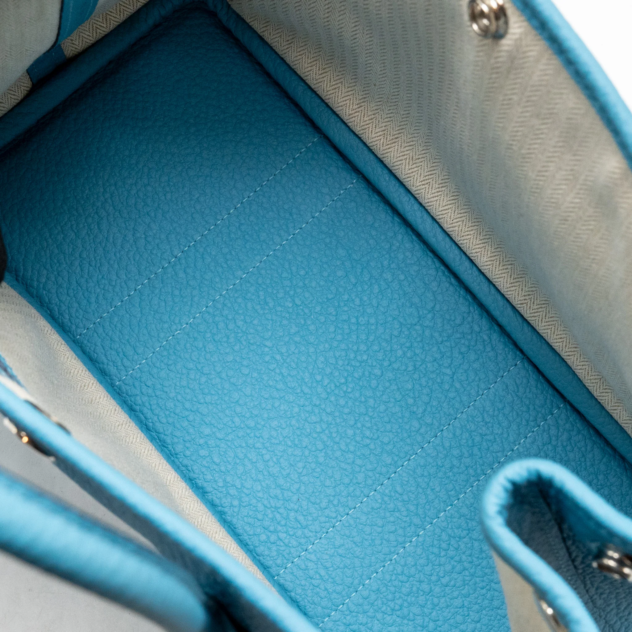 Hermes Garden Party 30 Vache Country Bleu de Nord SHW Stamp Y - Image 14