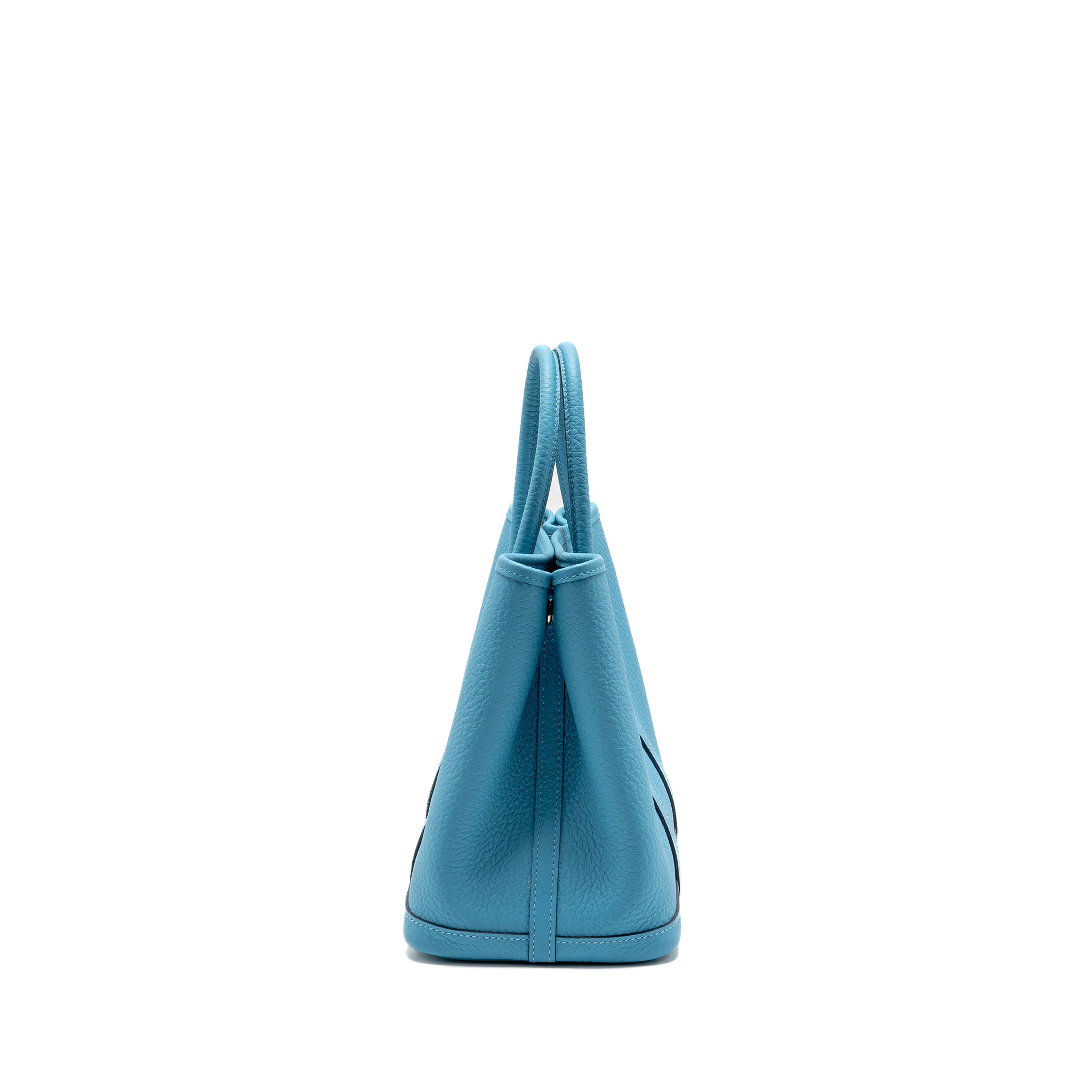 Hermes Garden Party 30 Vache Country Bleu de Nord SHW Stamp Y - Image 3