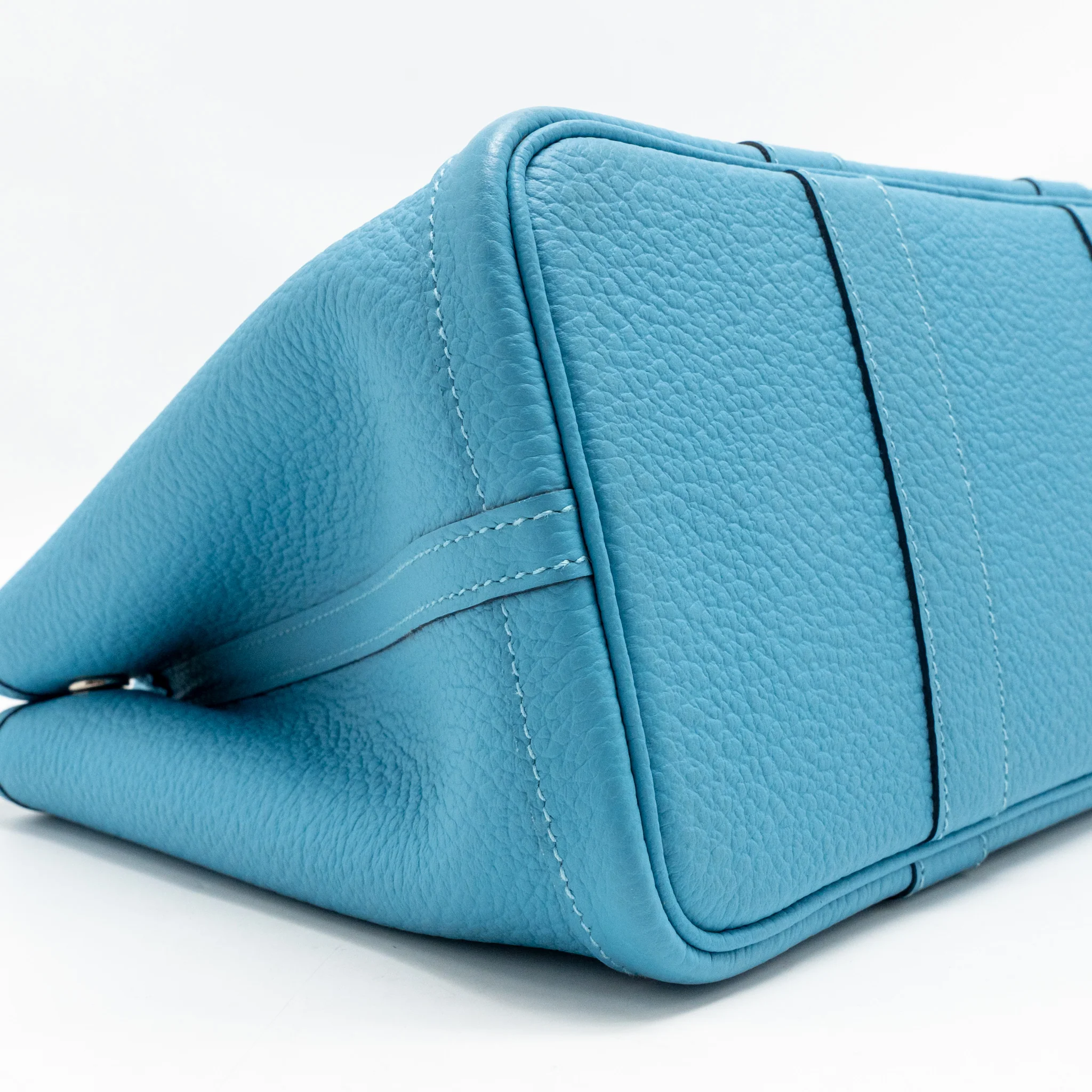 Hermes Garden Party 30 Vache Country Bleu de Nord SHW Stamp Y - Image 7