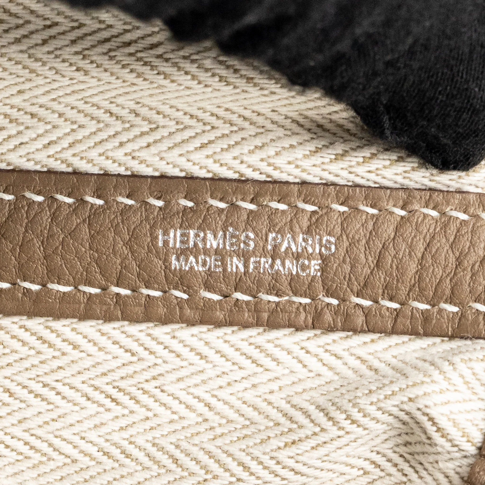 Hermes Garden Party 36 negonda etoupe SHW stamp Y - Image 14