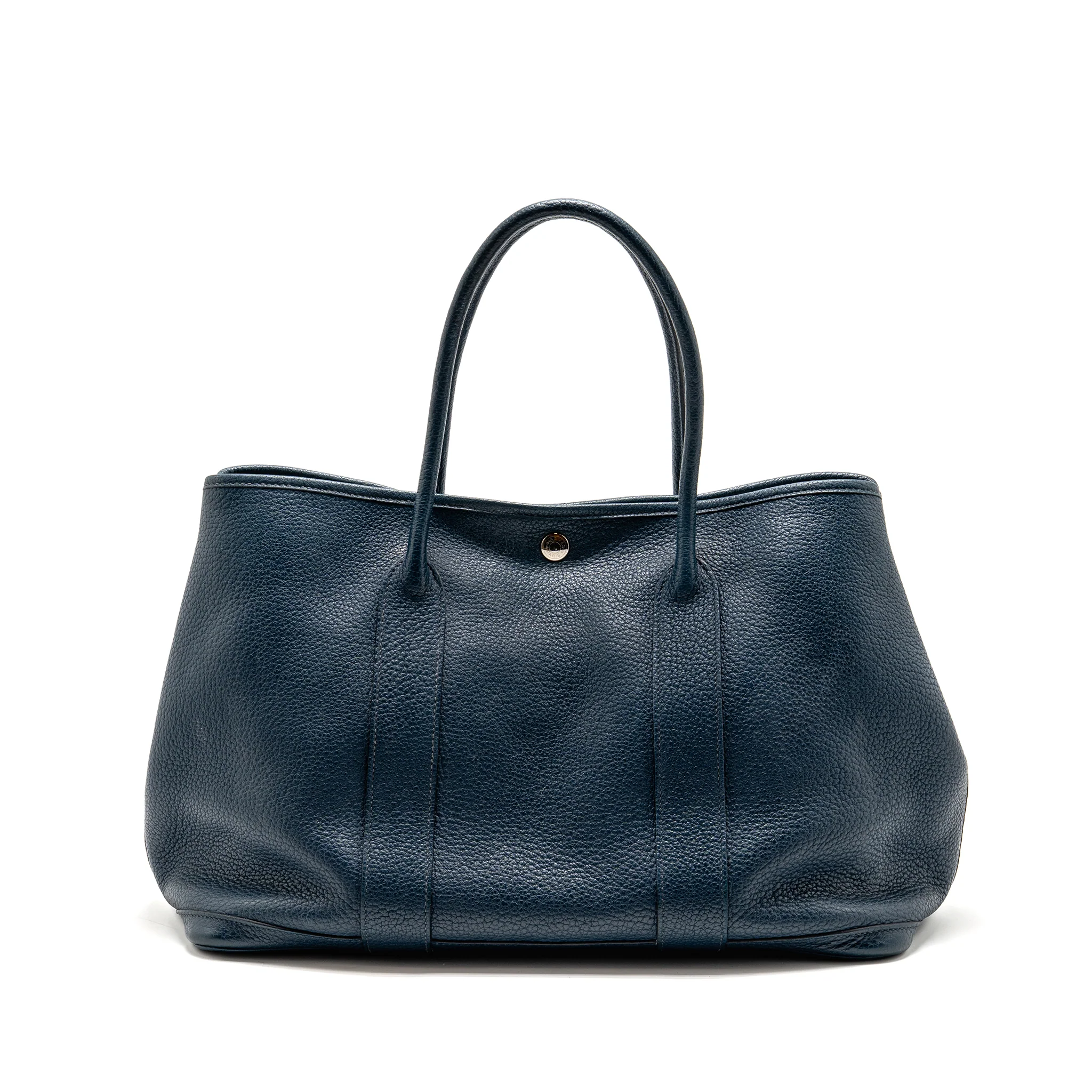 Hermes garden party 36 negonda blue SHW stamp square Q