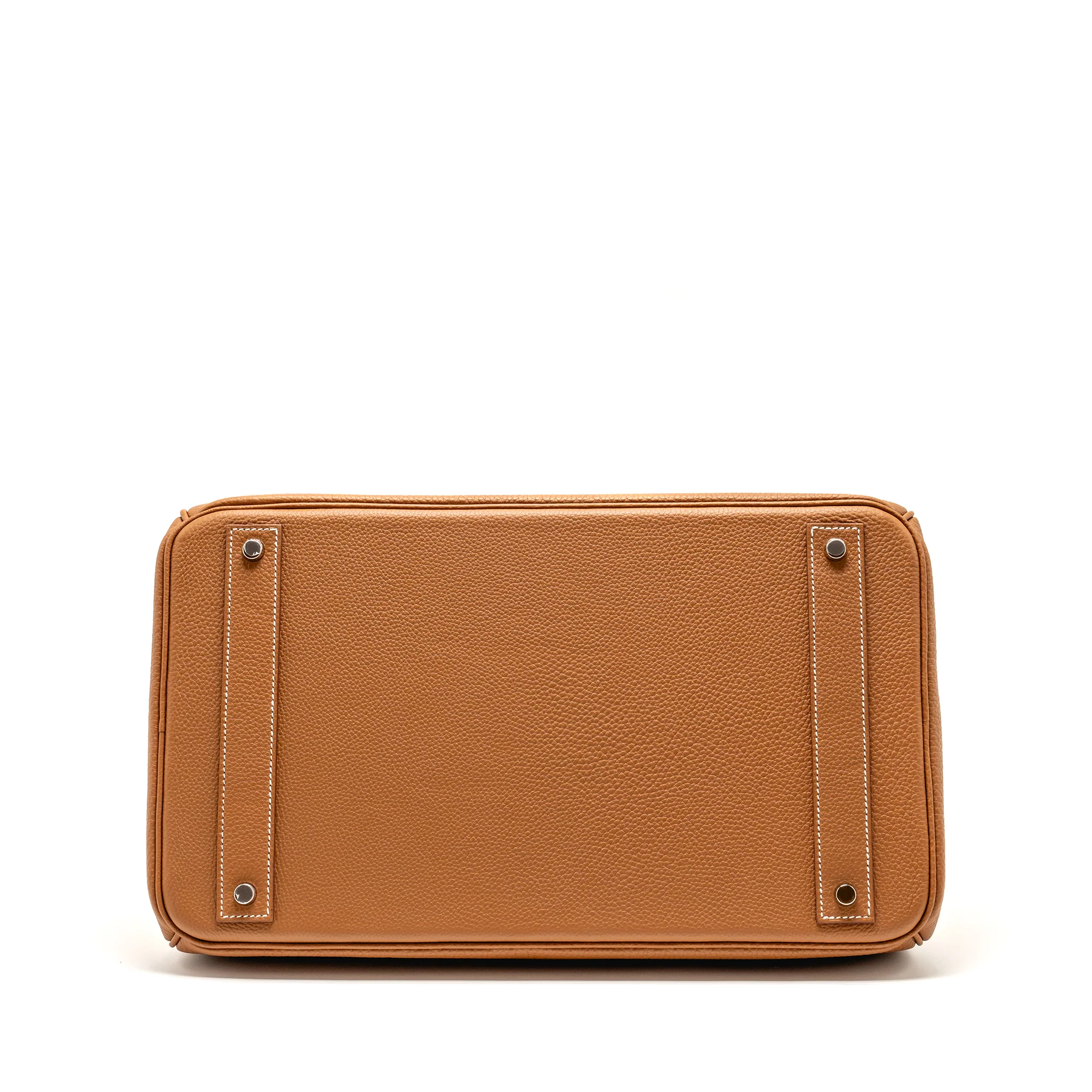 Hermes Hac Birkin 40 Togo Gold SHW Stamp B - Image 5
