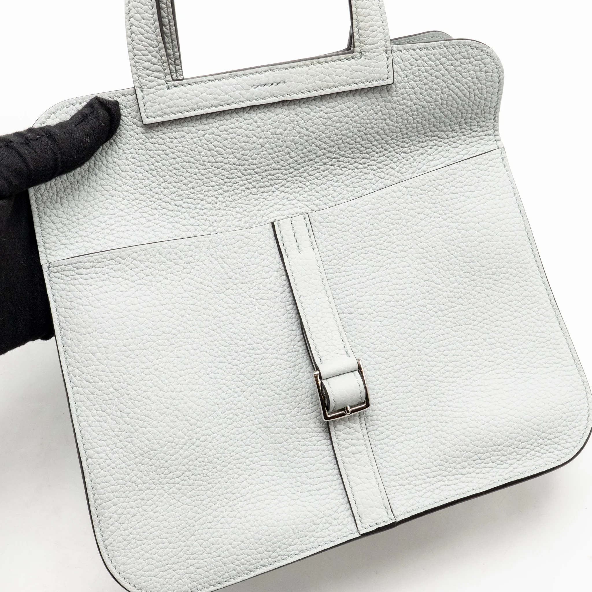 Hermes Halzan 25 Clemence Blue Pale SHW Stamp U - Image 14