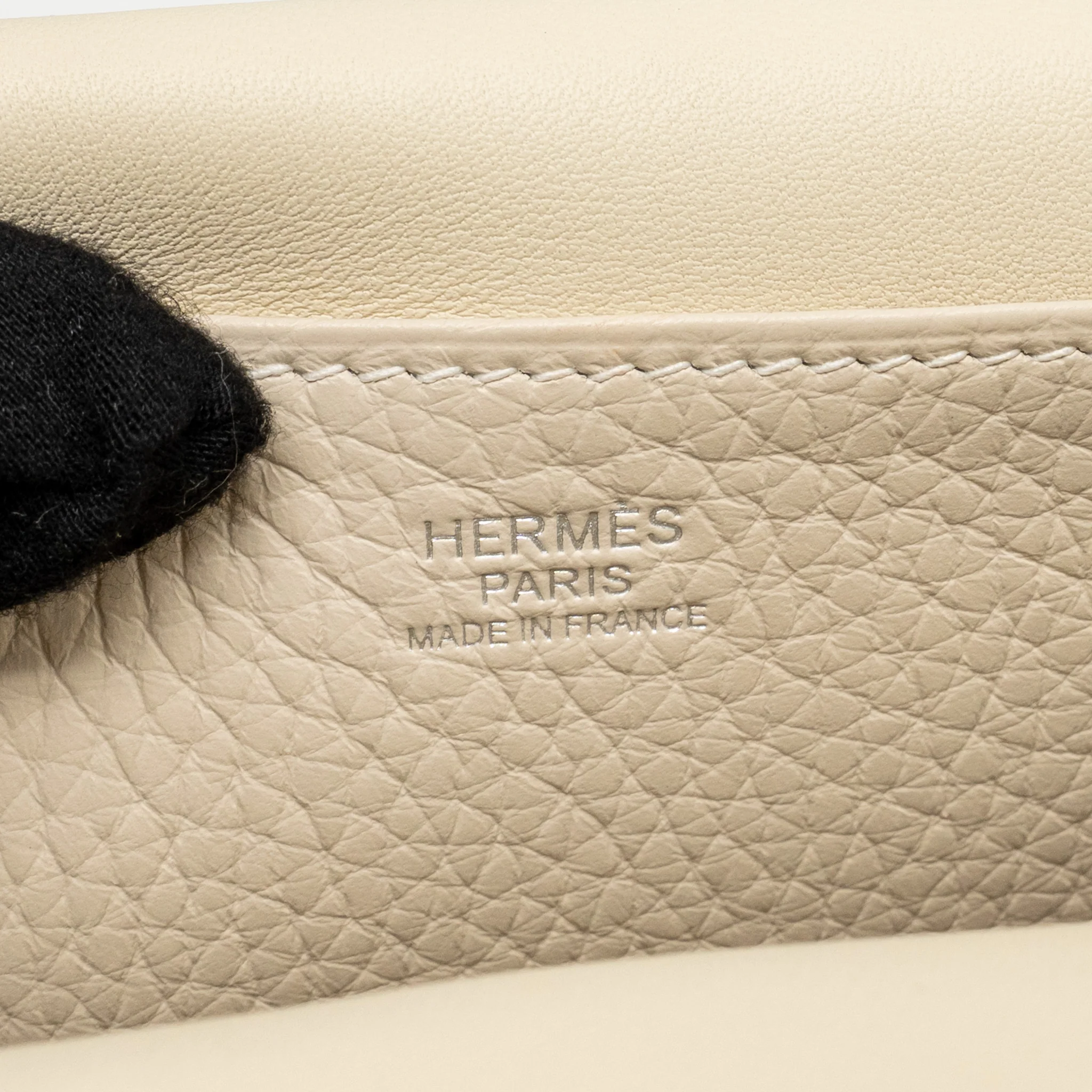 Hermes Halzan 25 Clemence Craie SHW Stamp B - Image 15