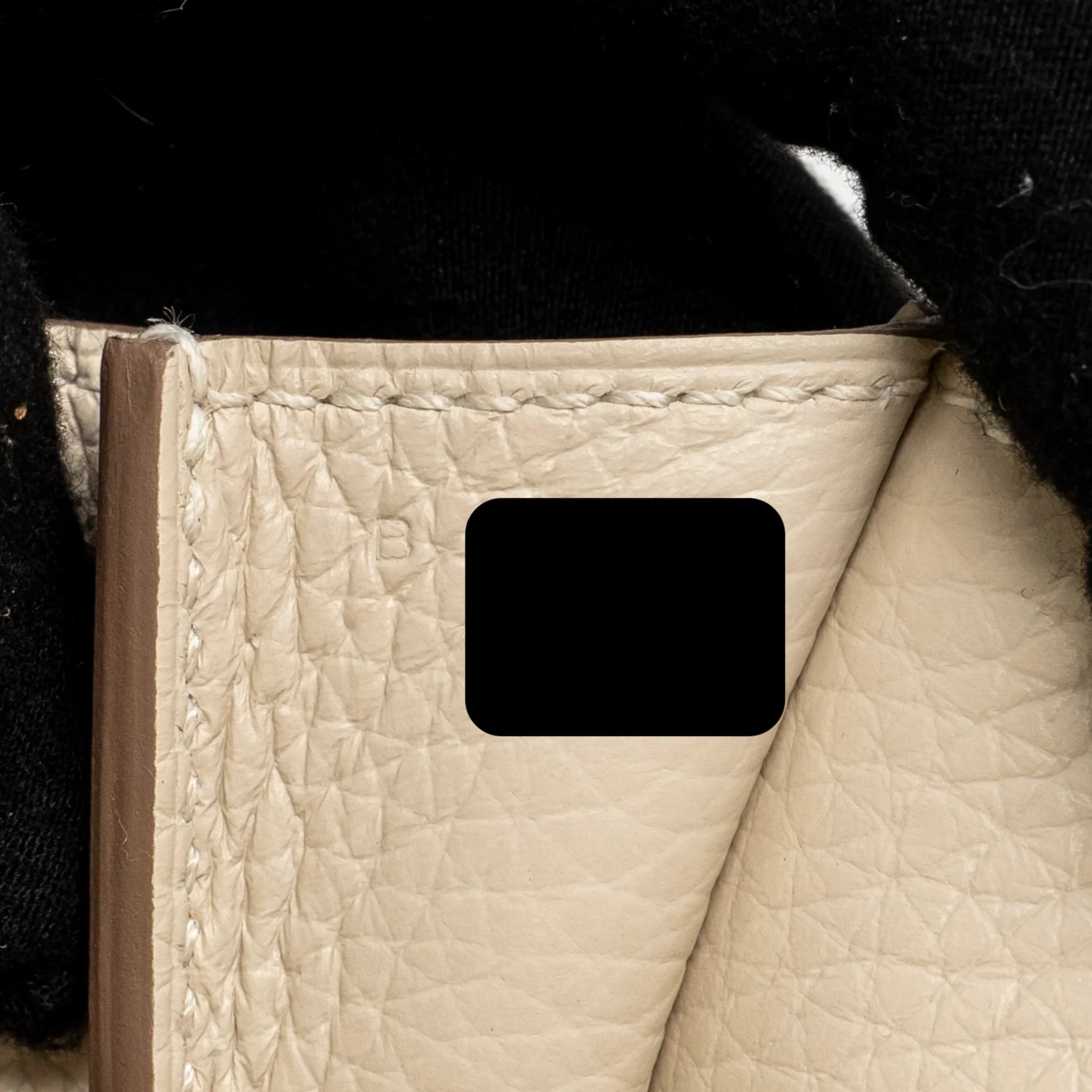 Hermes Halzan 25 Clemence Craie SHW Stamp B - Image 16