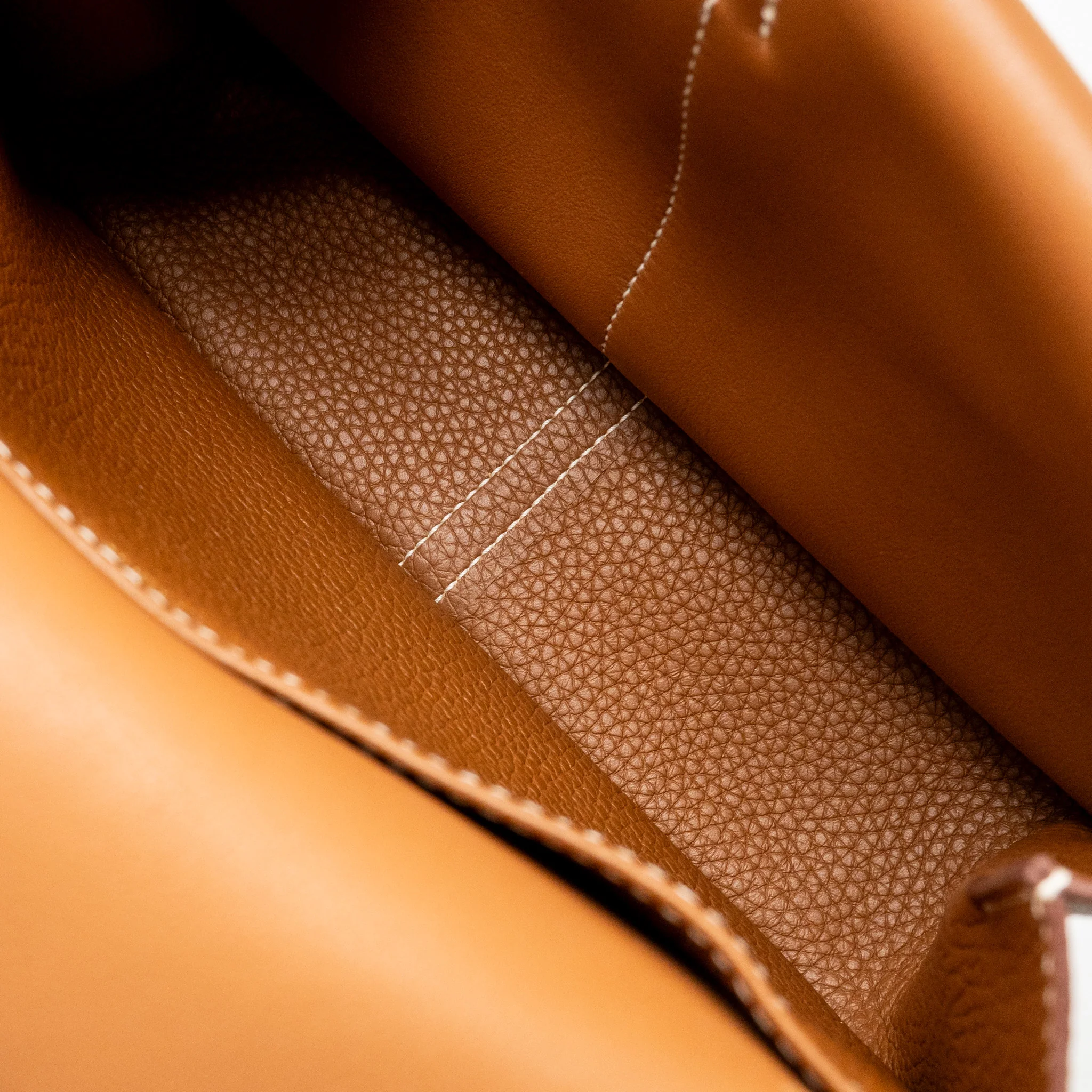 Hermes Halzan 25 clemence gold GHW stamp B - Image 15