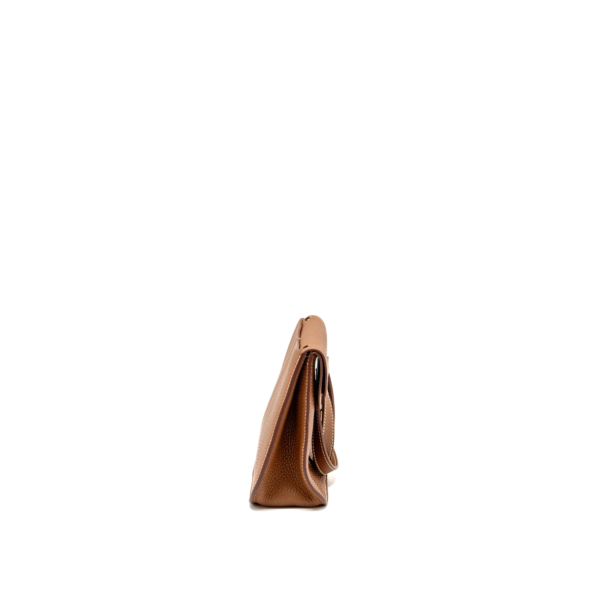 Hermes Halzan 25 clemence gold GHW stamp B - Image 3