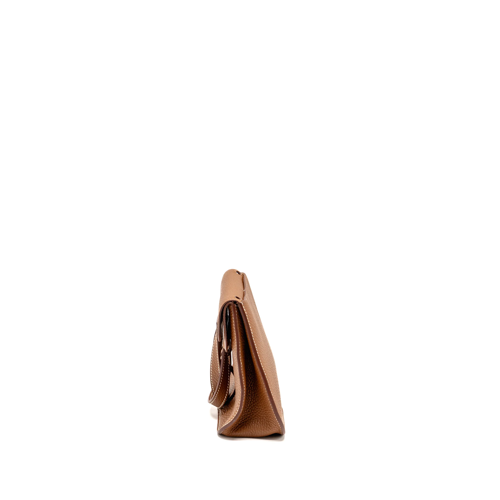 Hermes Halzan 25 clemence gold GHW stamp B - Image 4