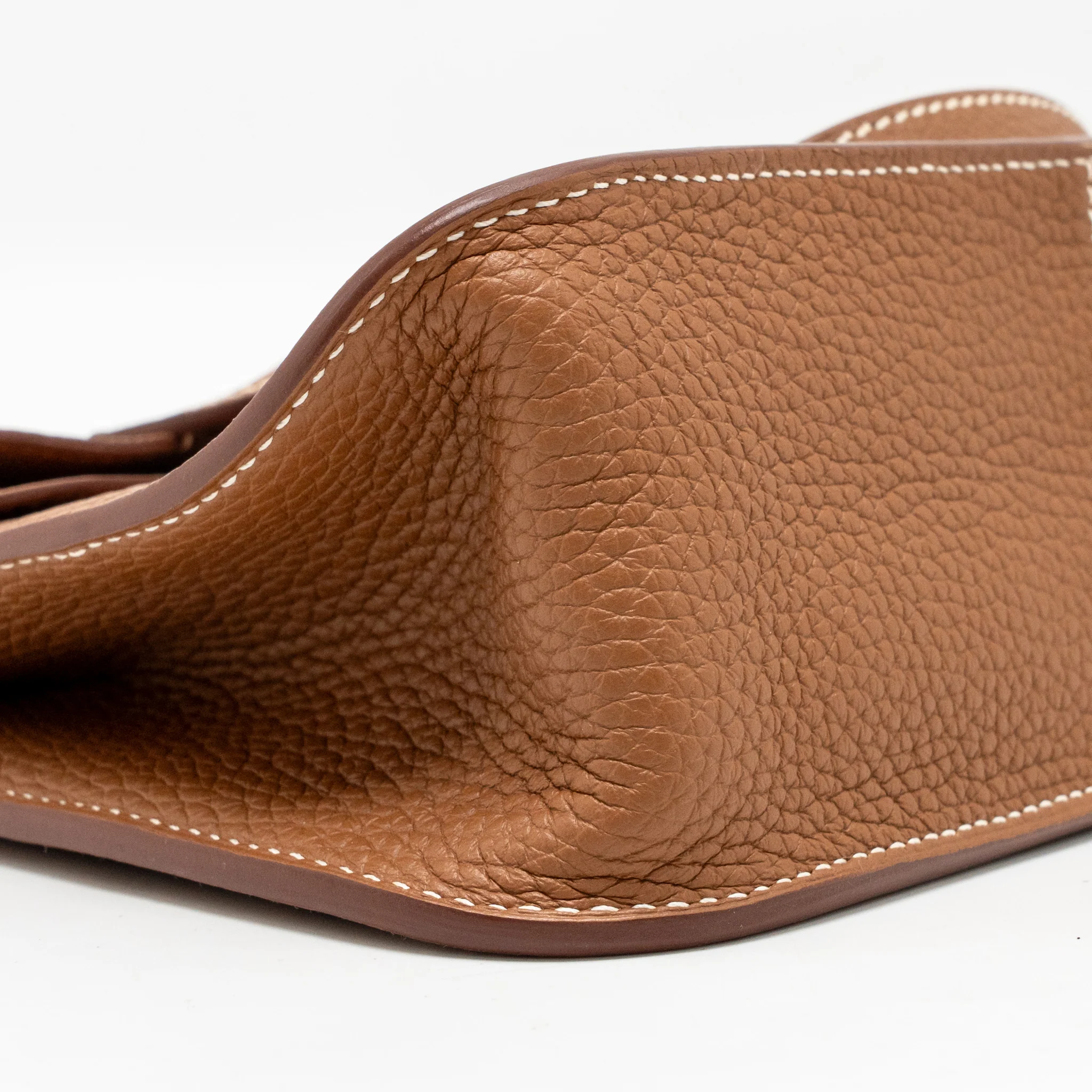 Hermes Halzan 25 clemence gold GHW stamp B - Image 7