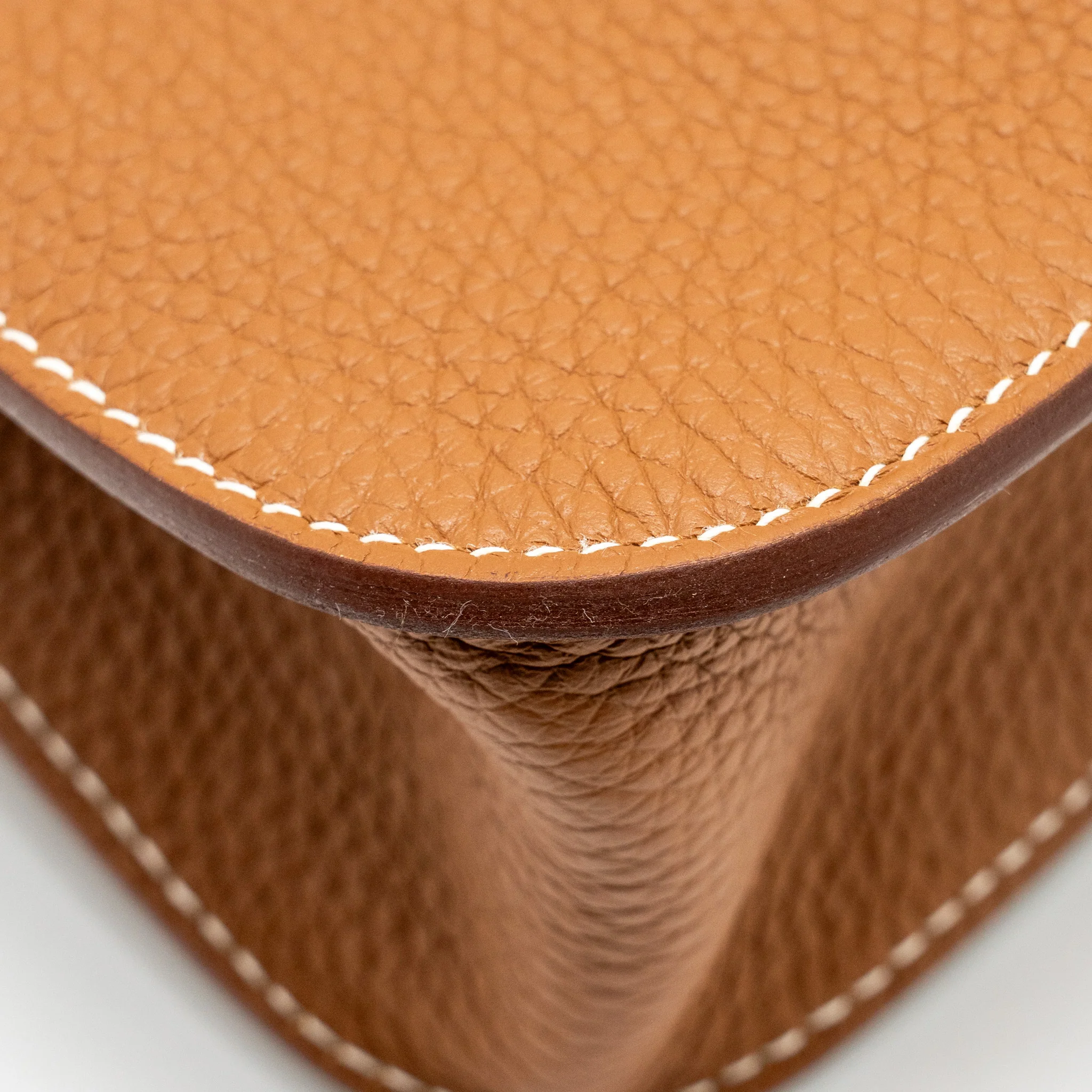 Hermes Halzan 25 Clemence Gold GHW Stamp B - Image 11
