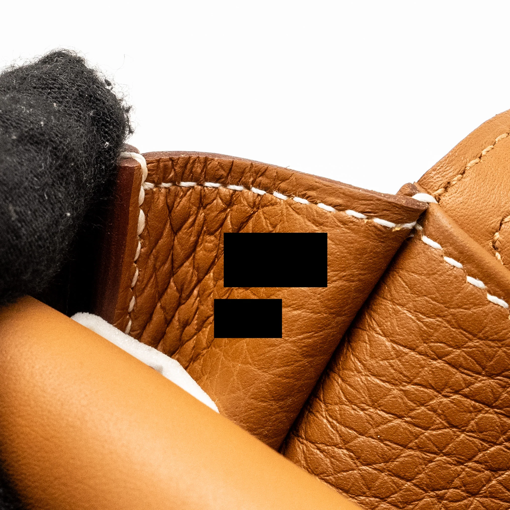 Hermes Halzan 25 Clemence Gold GHW Stamp B - Image 16