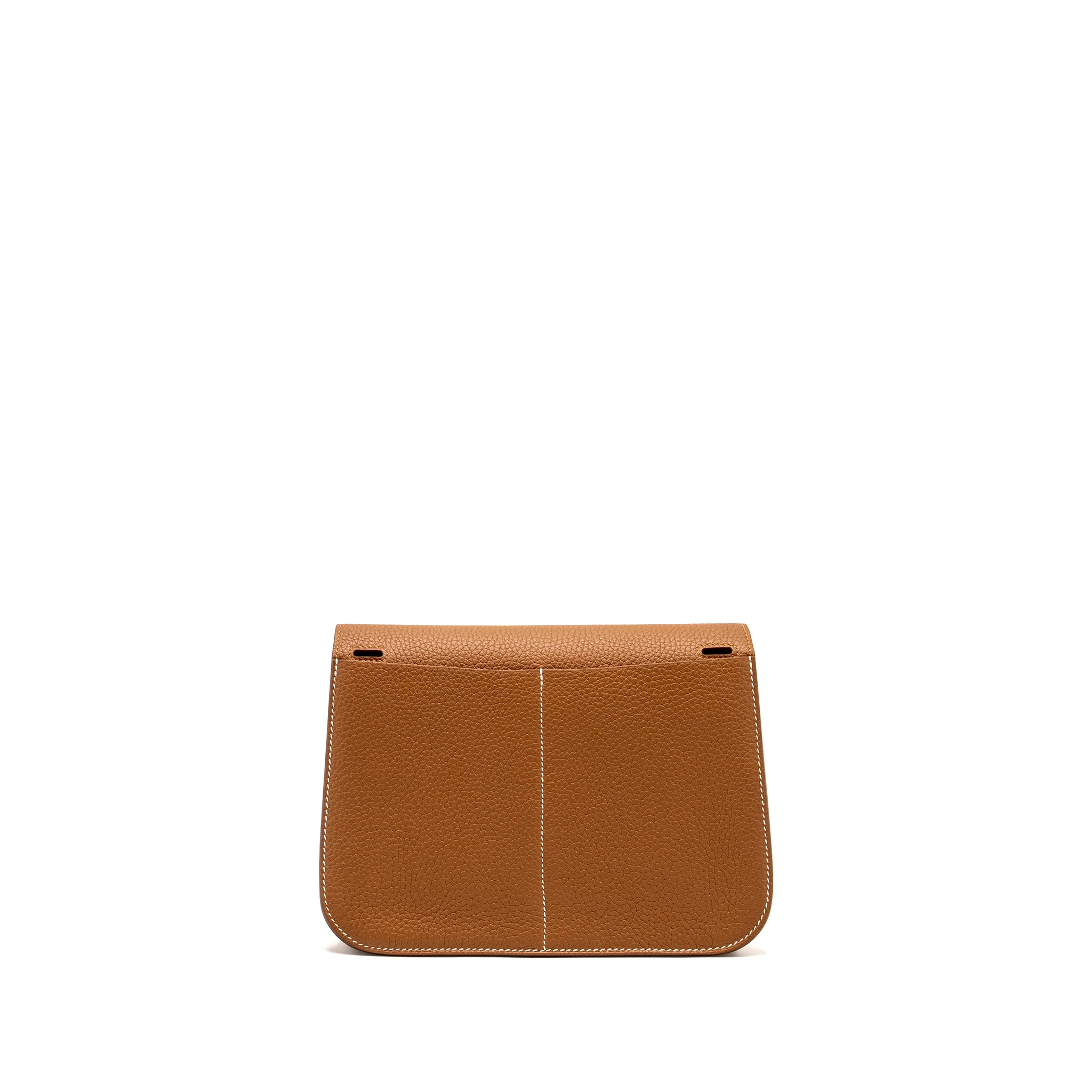Hermes Halzan 25 Clemence Gold GHW Stamp B - Image 2