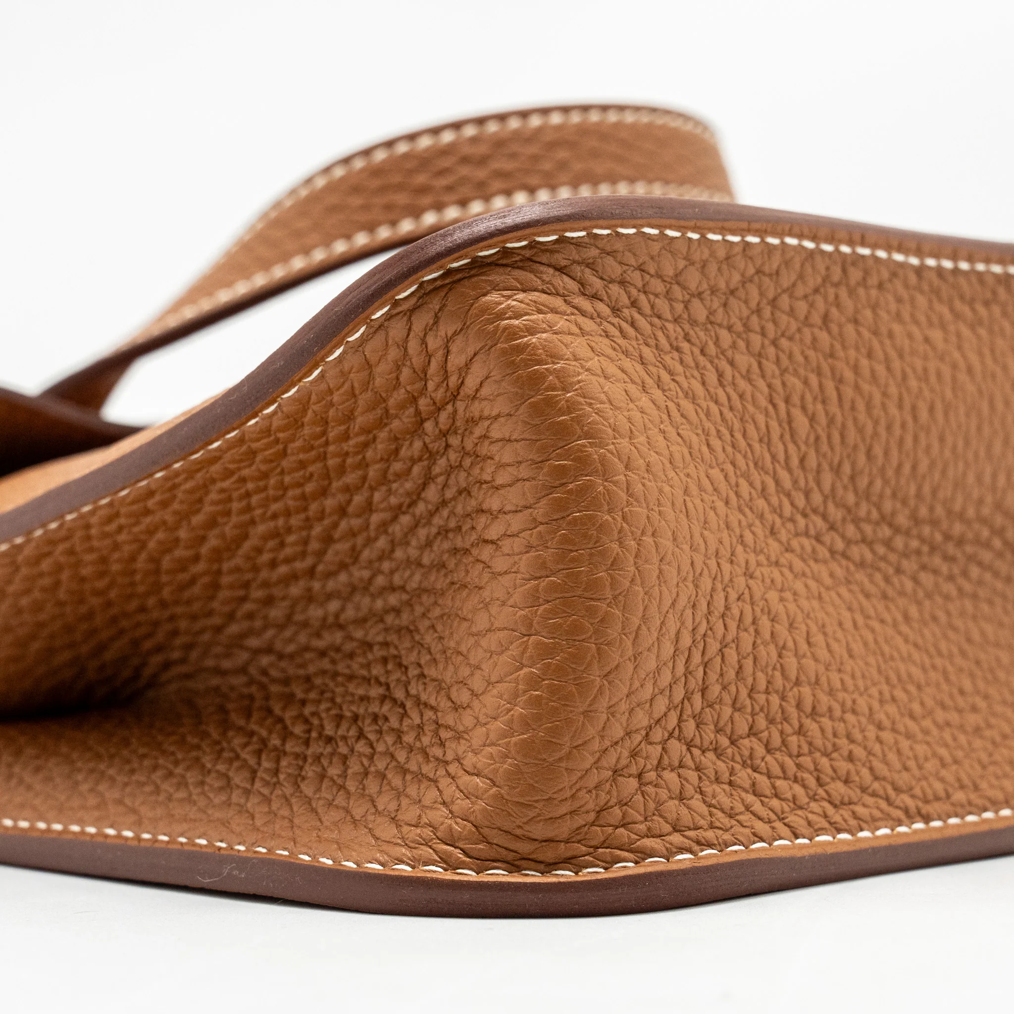 Hermes Halzan 25 Clemence Gold GHW Stamp B - Image 6