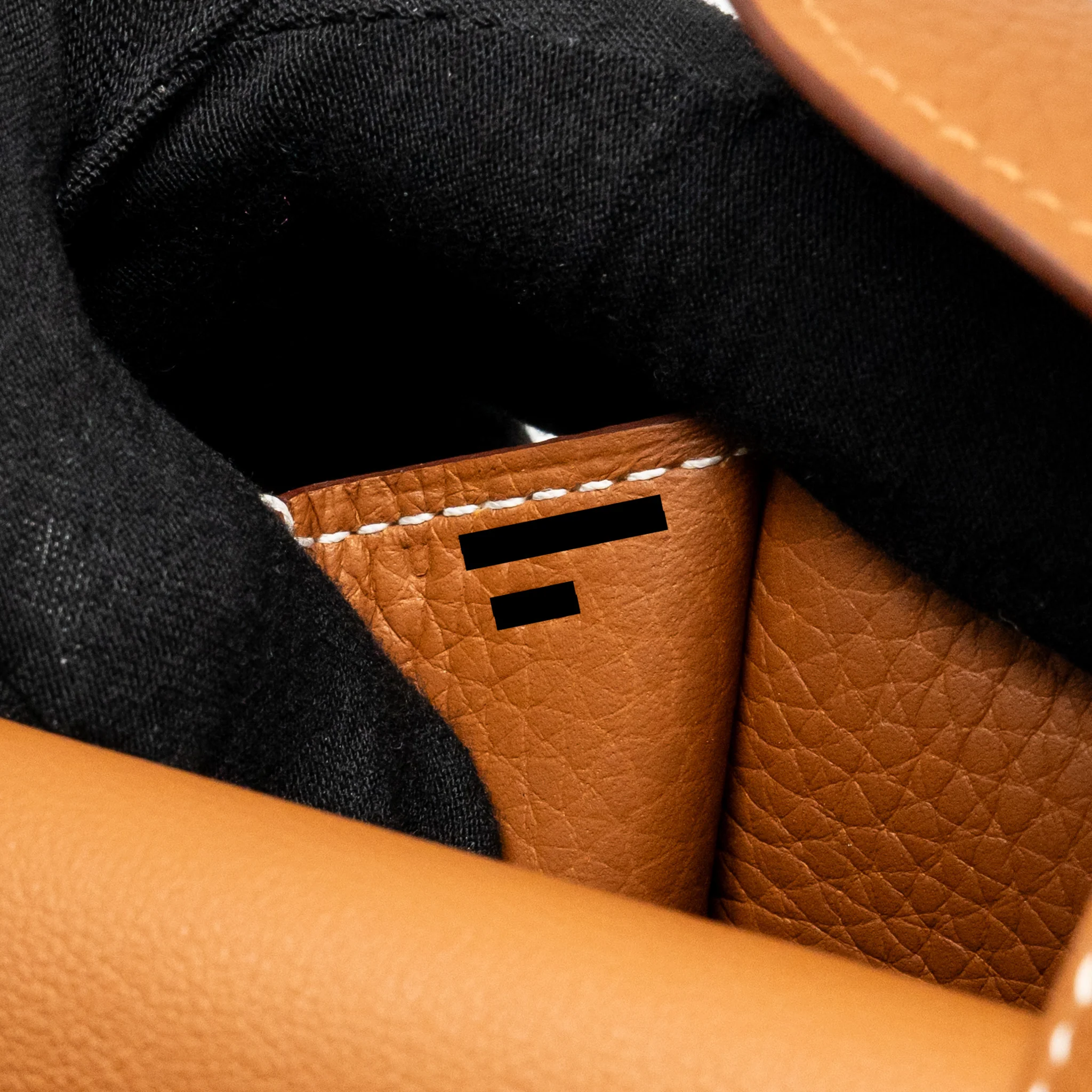 Hermes Halzan 25 Clemence Gold SHW Stamp U - Image 16