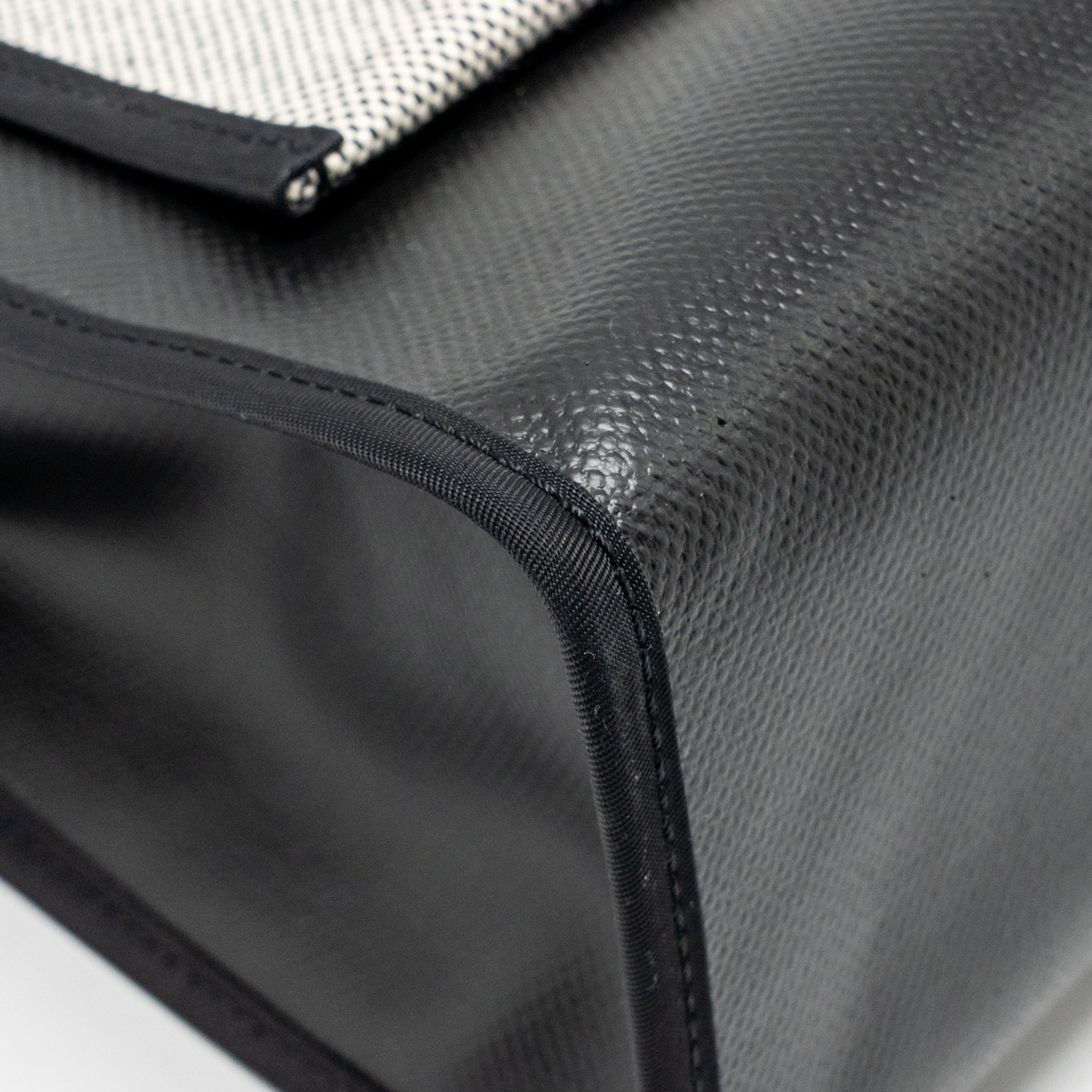 Hermes Herbag 31 Zip Bag Berline Canvas/Hunter Leather Black/Ecru-Black SHW Stamp K - Image 11