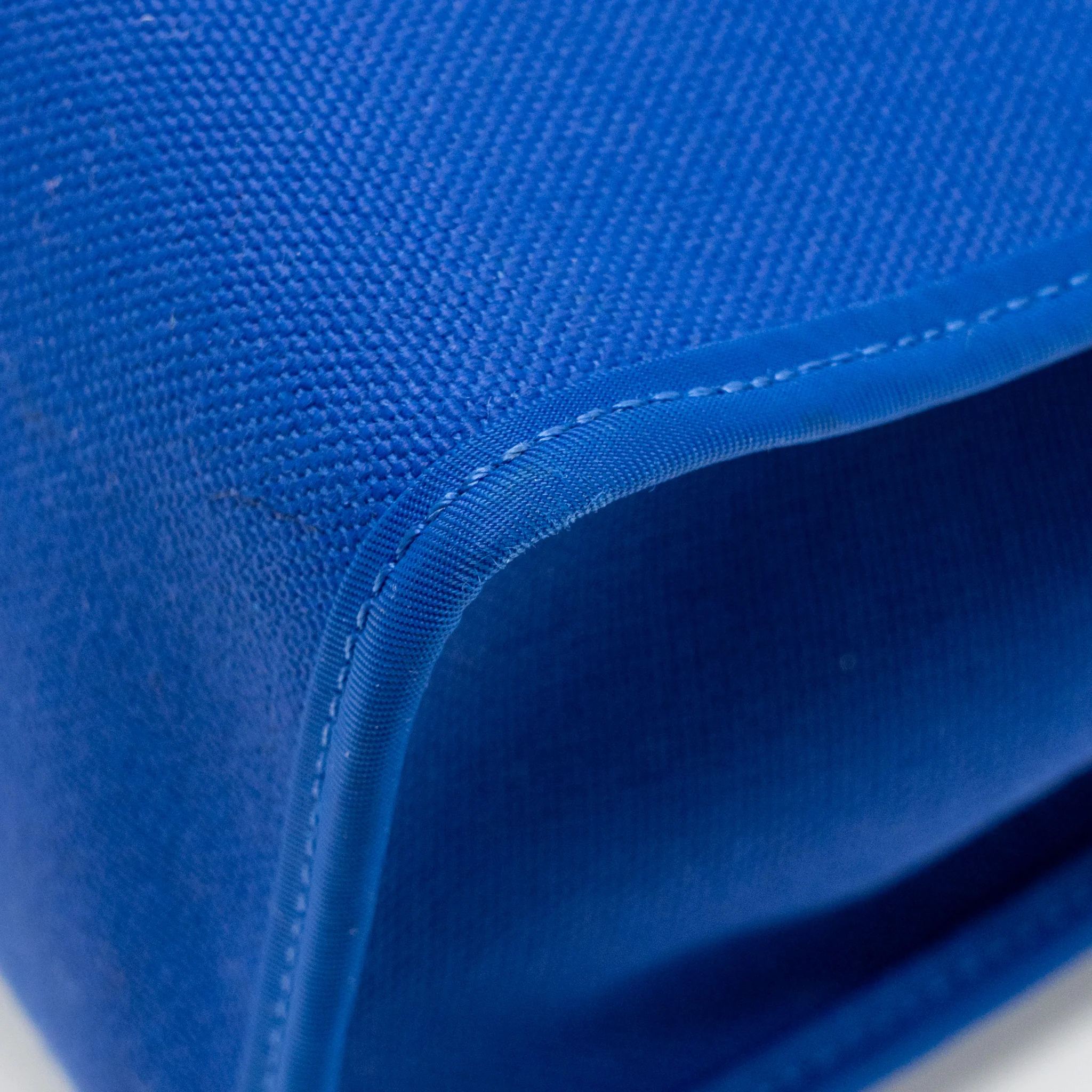 Hermes Herbag 31 Zip Bag Canvas/Hunter Leather Bleu Electrique/Bleu Indigo SHW Stamp A - Image 10