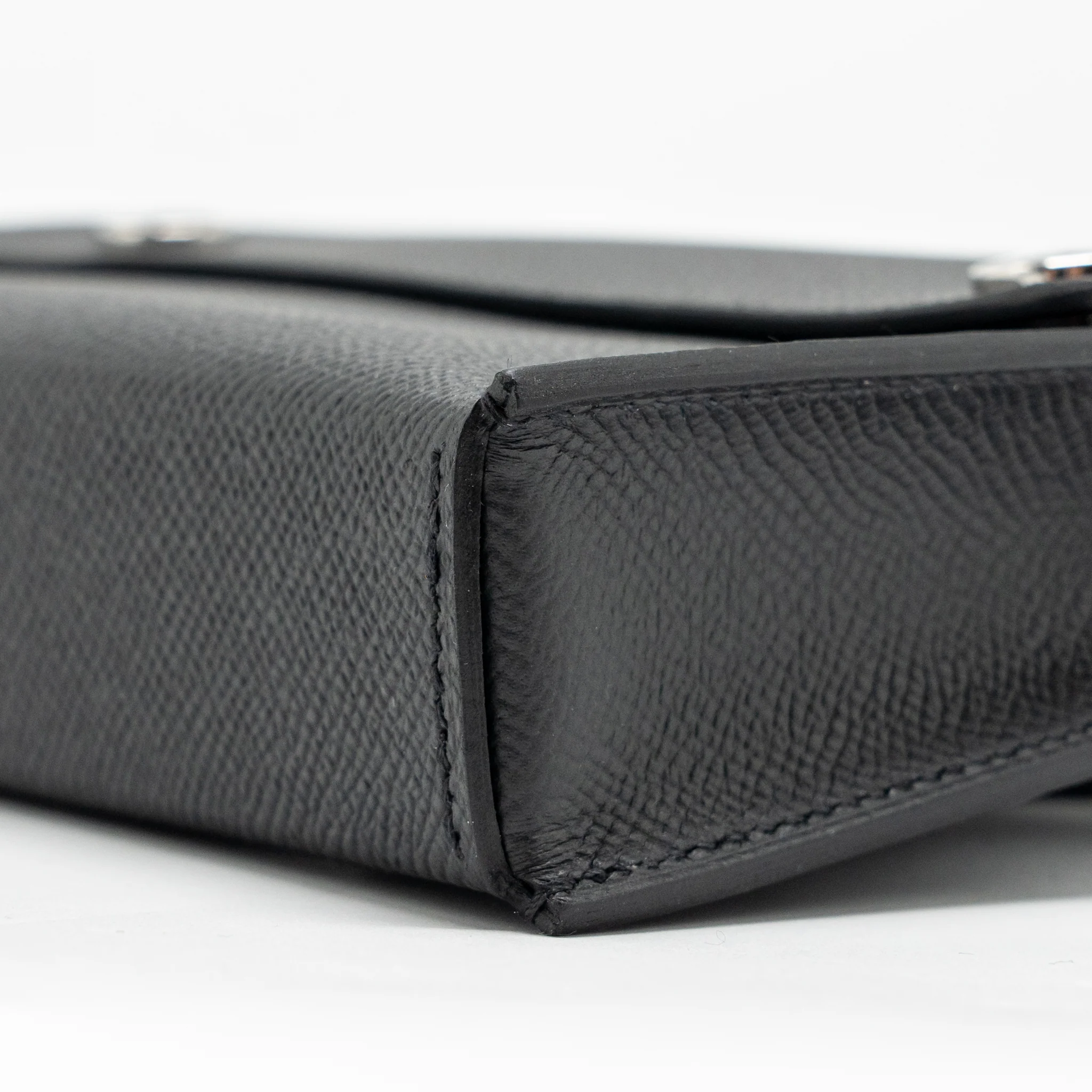 Hermes Hermesnap epsom black SHW stamp K - Image 7