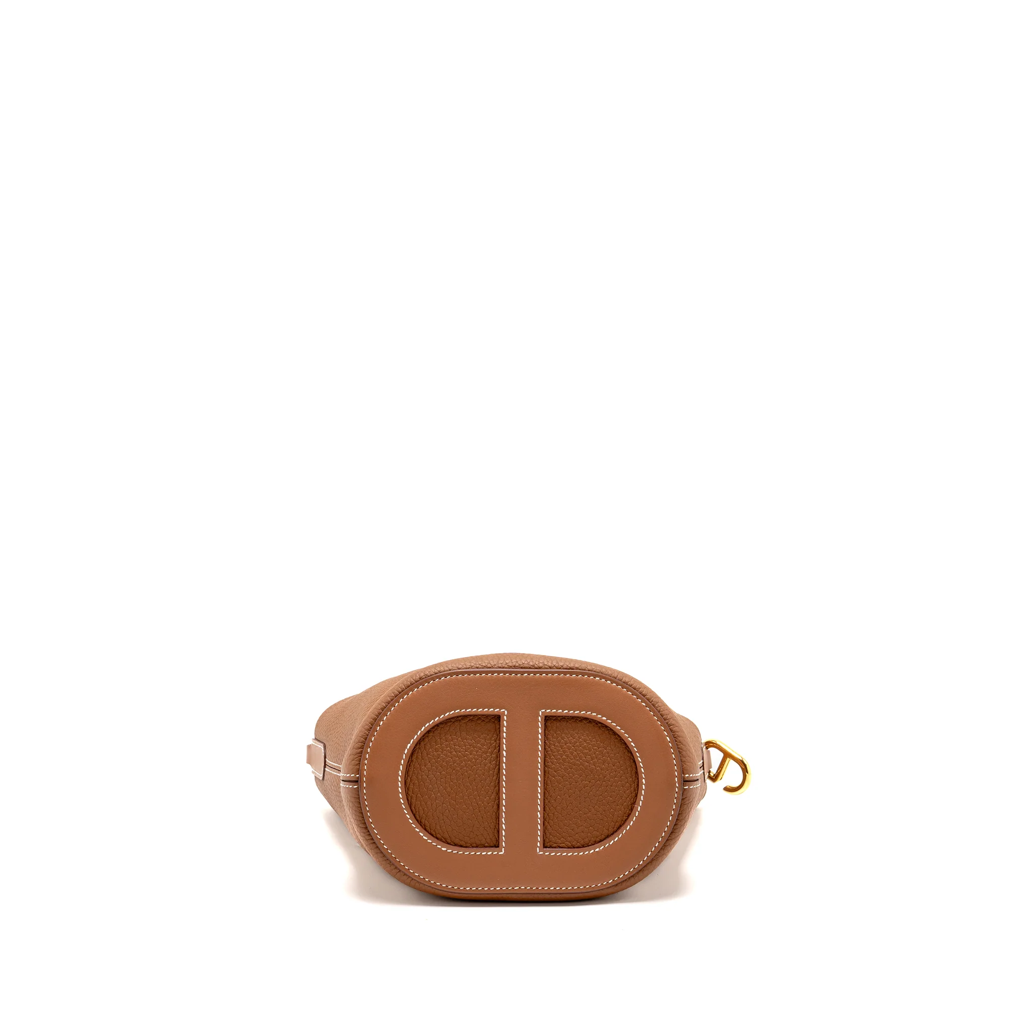 Hermes In-the-Loop 18 Bag Clemence/Swift Gold GHW Stamp U - Image 5