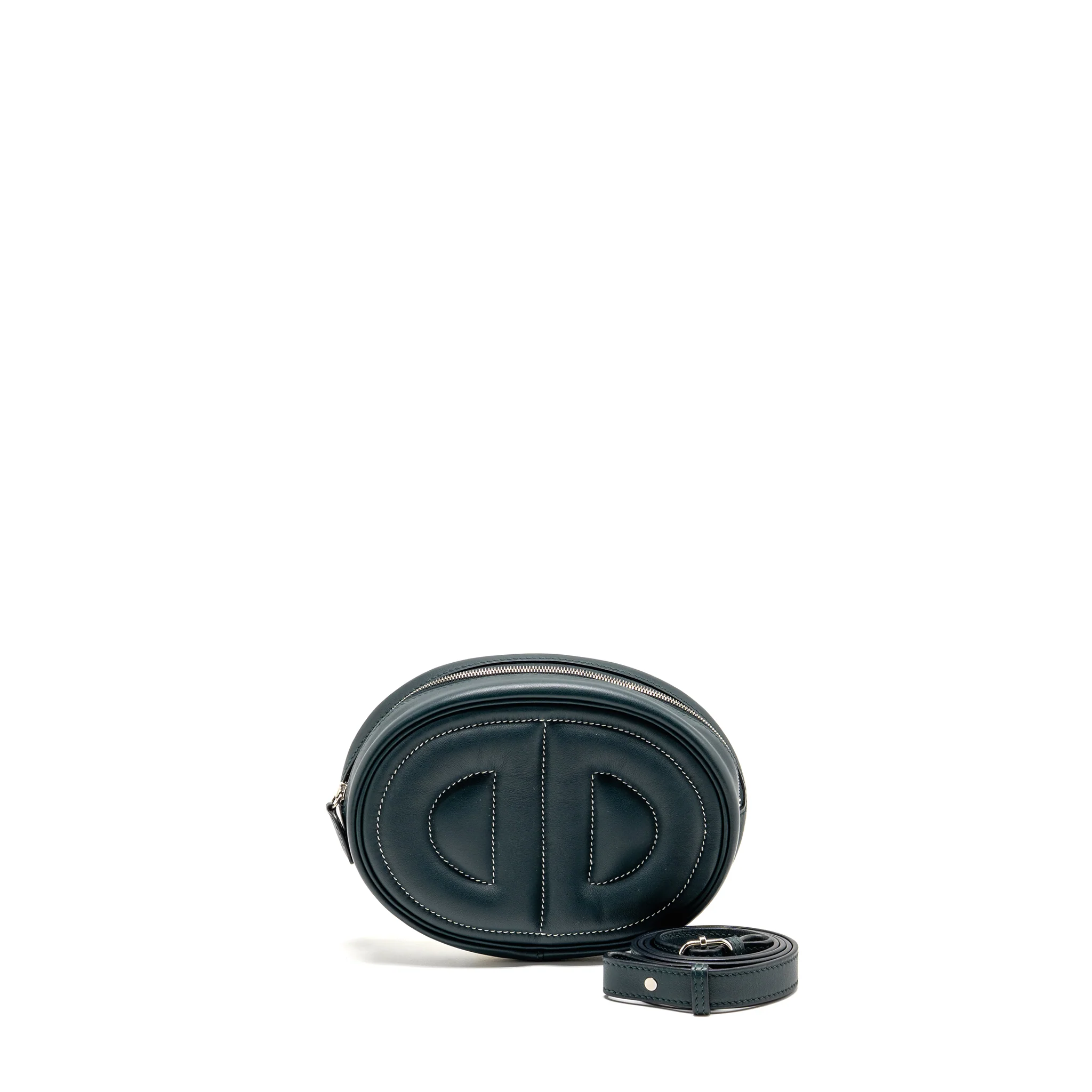 Hermes In-the-loop Swift 6O Vert Cypres SHW Stamp Z