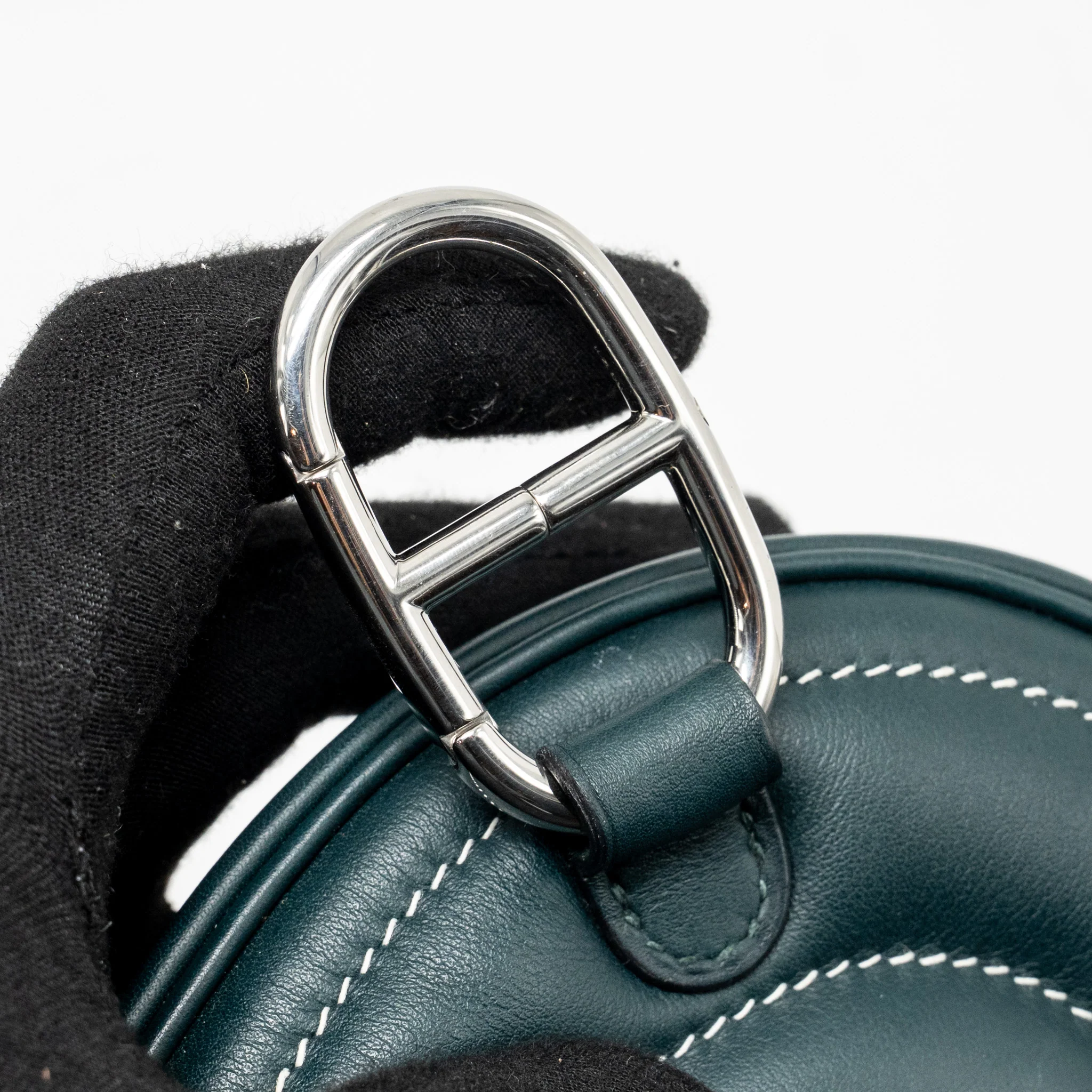 Hermes In-the-loop Swift 6O Vert Cypres SHW Stamp Z - Image 12