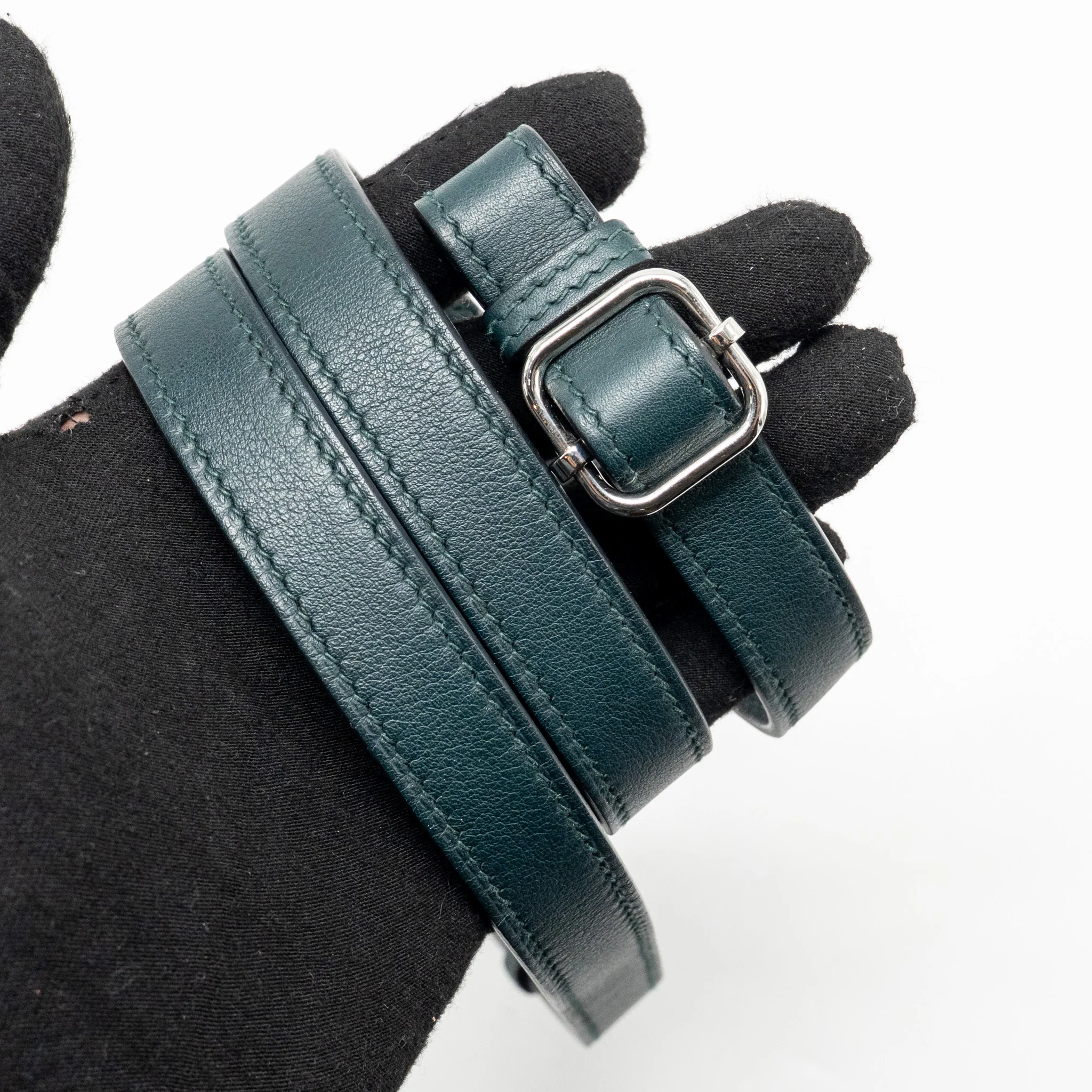Hermes In-the-loop Swift 6O Vert Cypres SHW Stamp Z - Image 16
