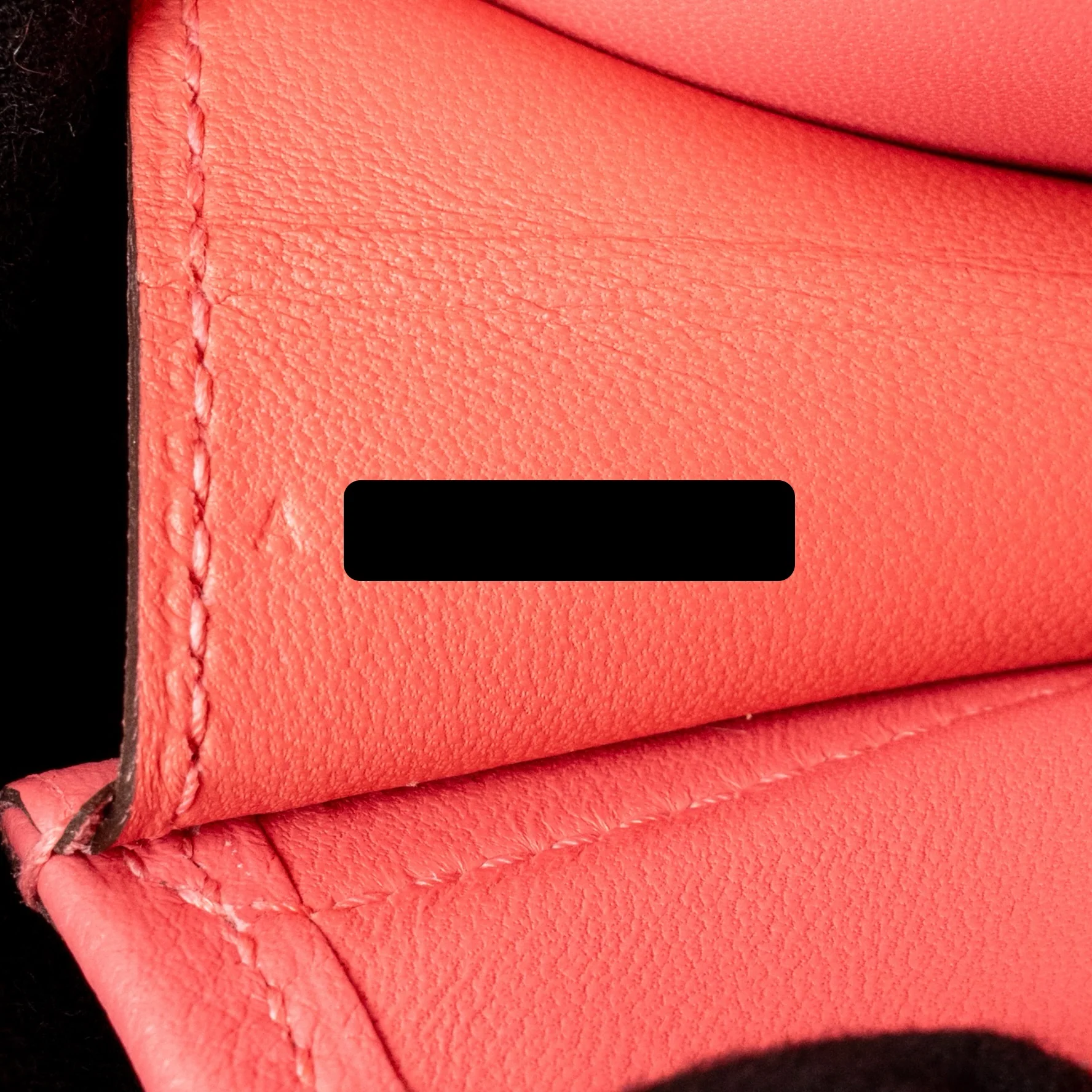 Hermes Jige Elan clutch evercolor rose azalee stamp A - Image 15