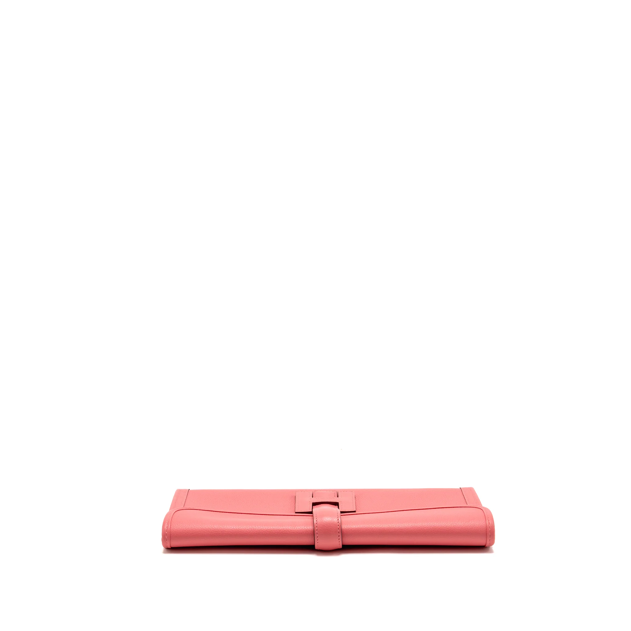 Hermes Jige Elan clutch evercolor rose azalee stamp A - Image 5