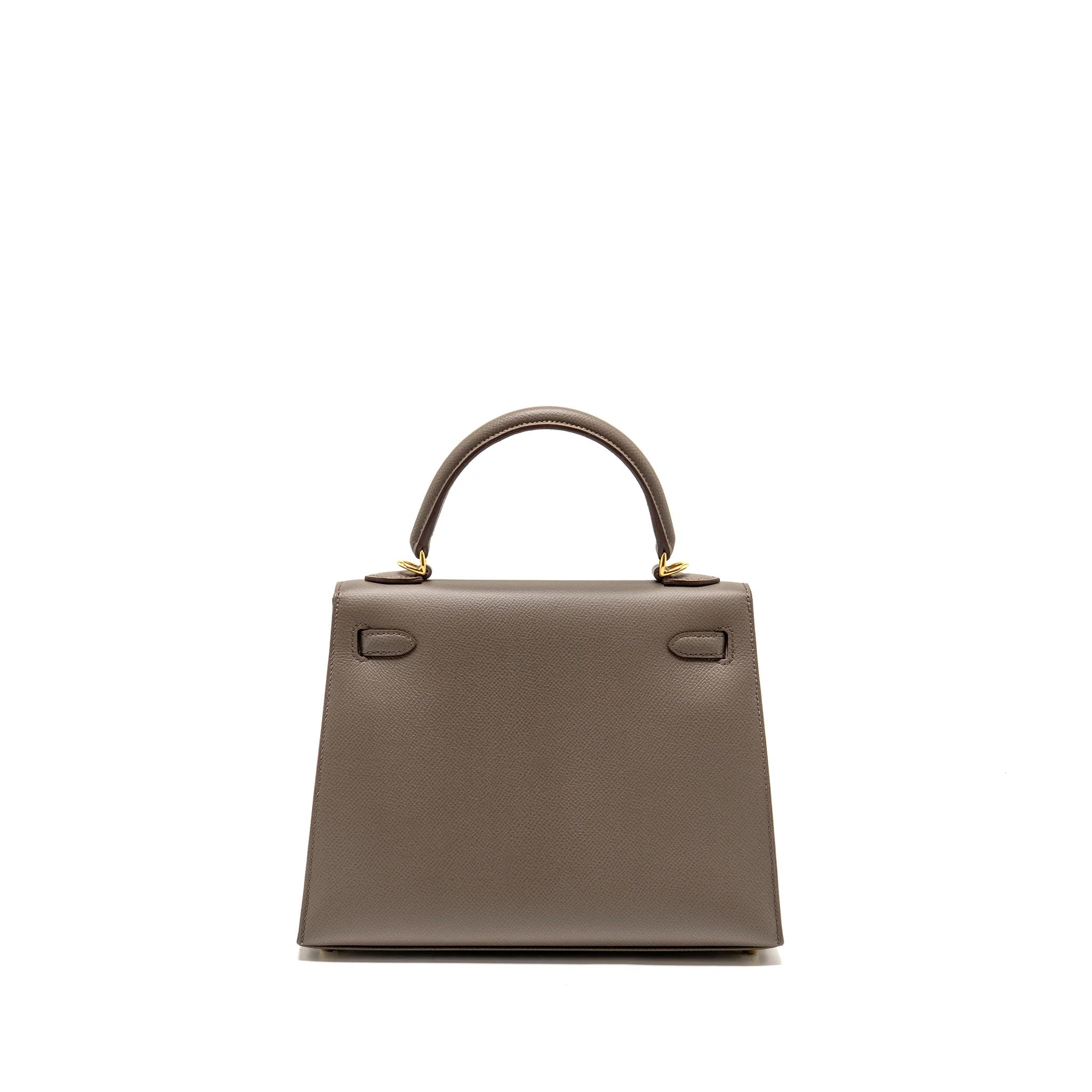 Hermes Kelly 25 Epsom 8F Gris Etain GHW stamp D - Image 2