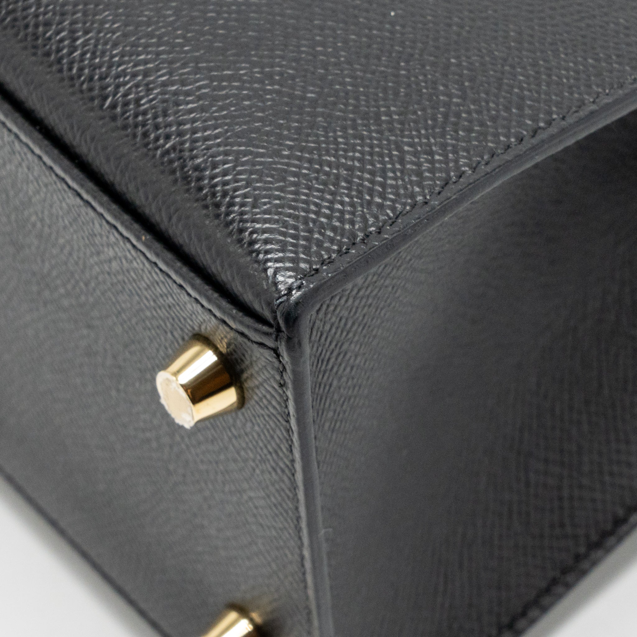 Hermes kelly 25 epsom black GHW stamp Z - Image 12