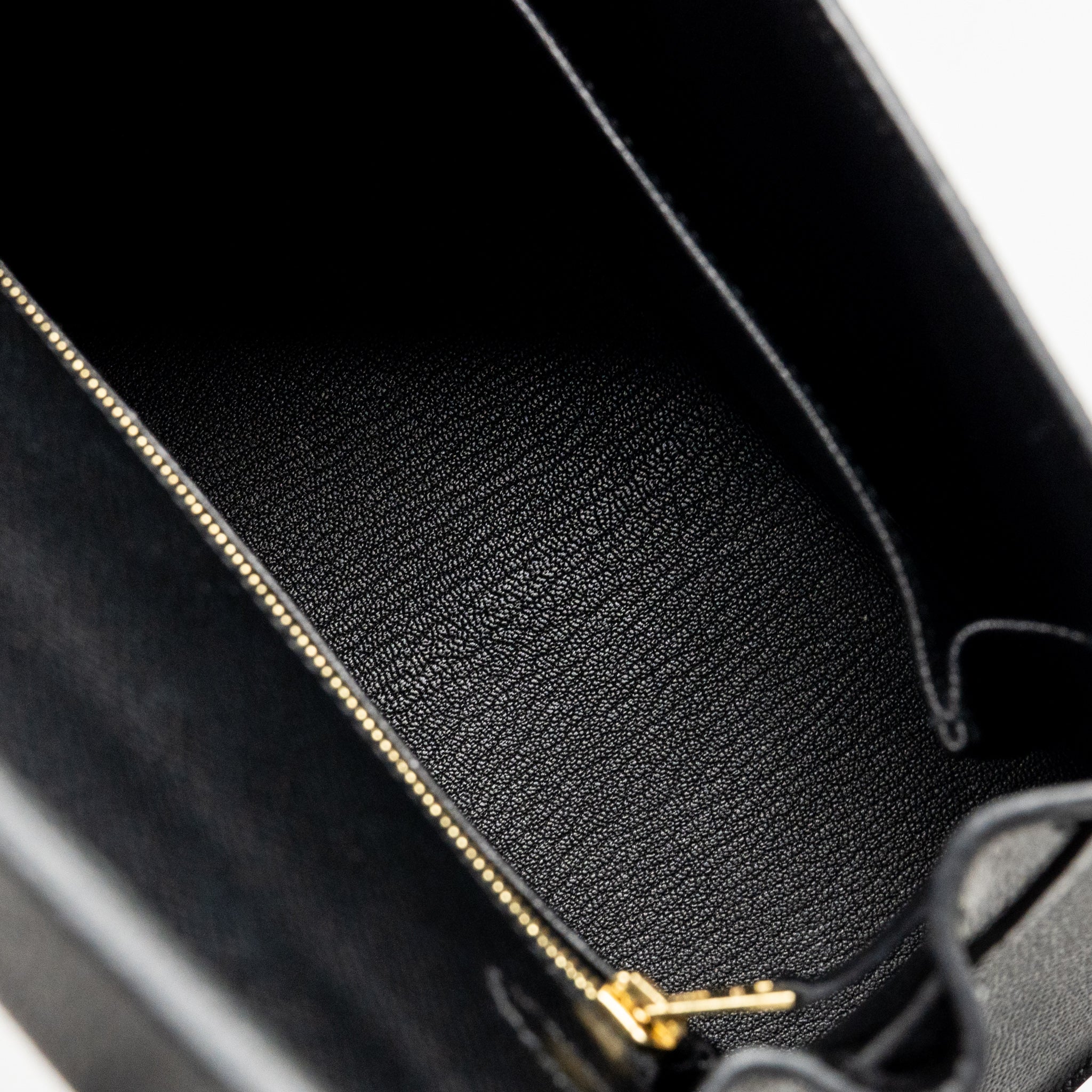 Hermes kelly 25 epsom black GHW stamp Z - Image 17