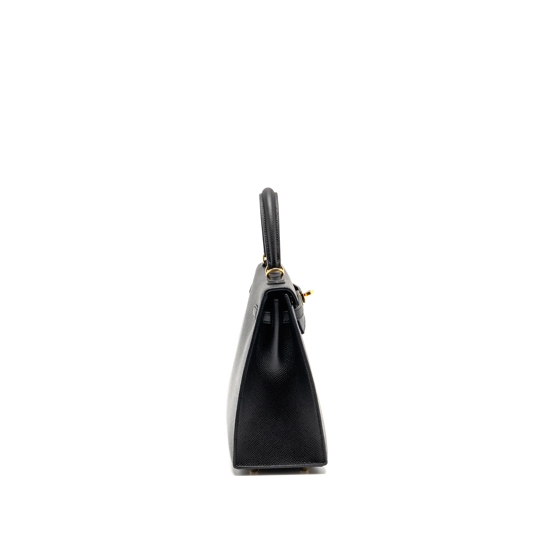 Hermes kelly 25 epsom black GHW stamp Z - Image 3