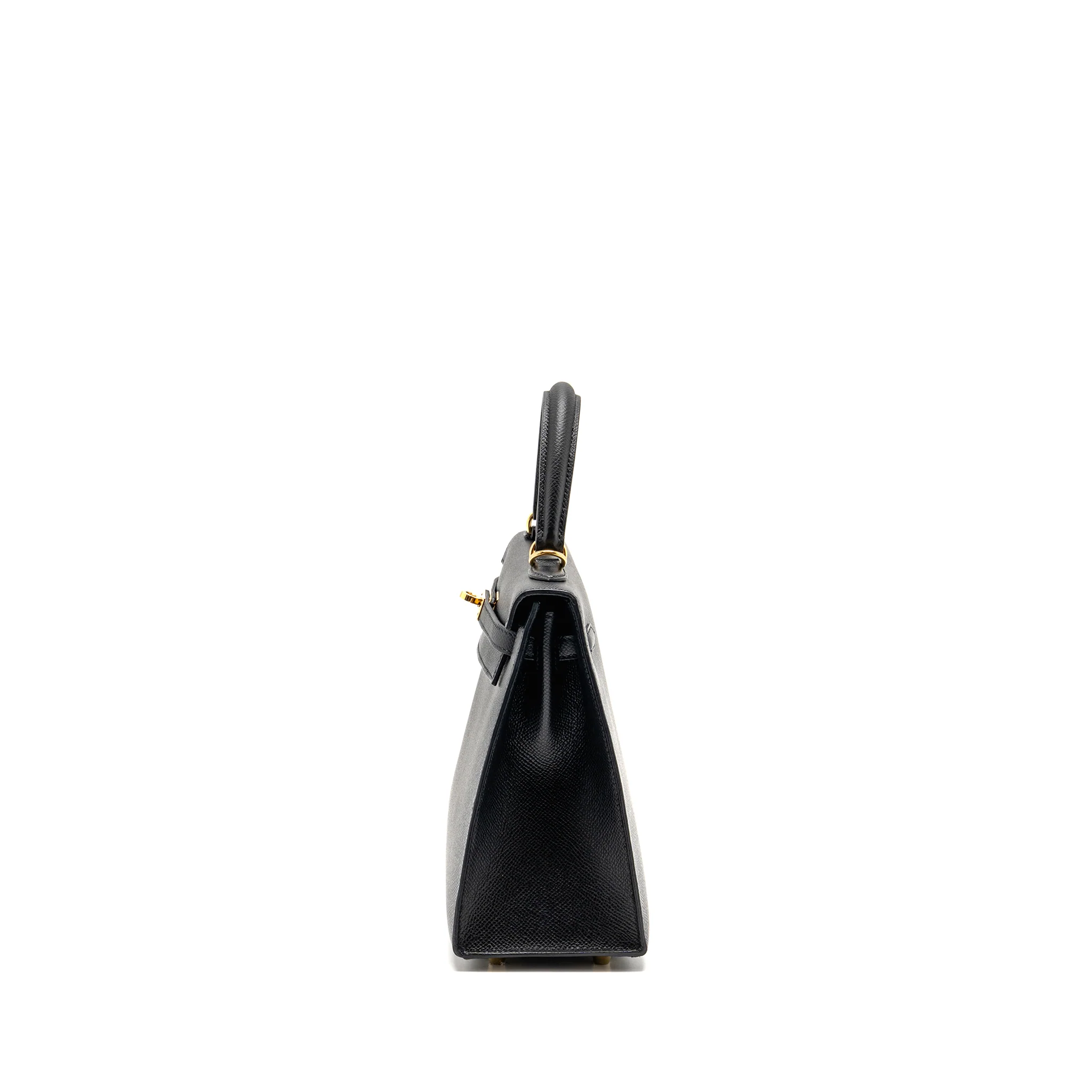Hermes kelly 25 epsom black GHW stamp Z - Image 4