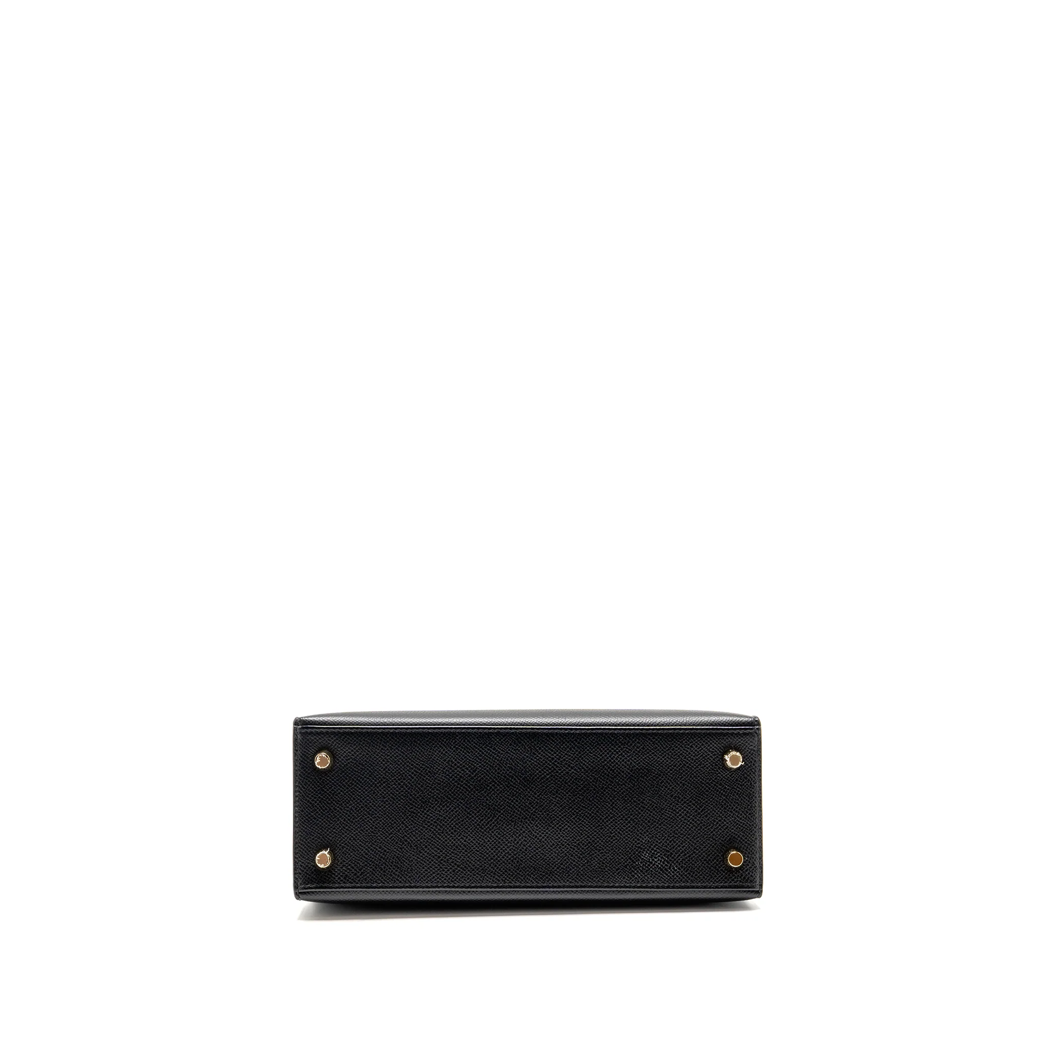 Hermes kelly 25 epsom black GHW stamp Z - Image 6