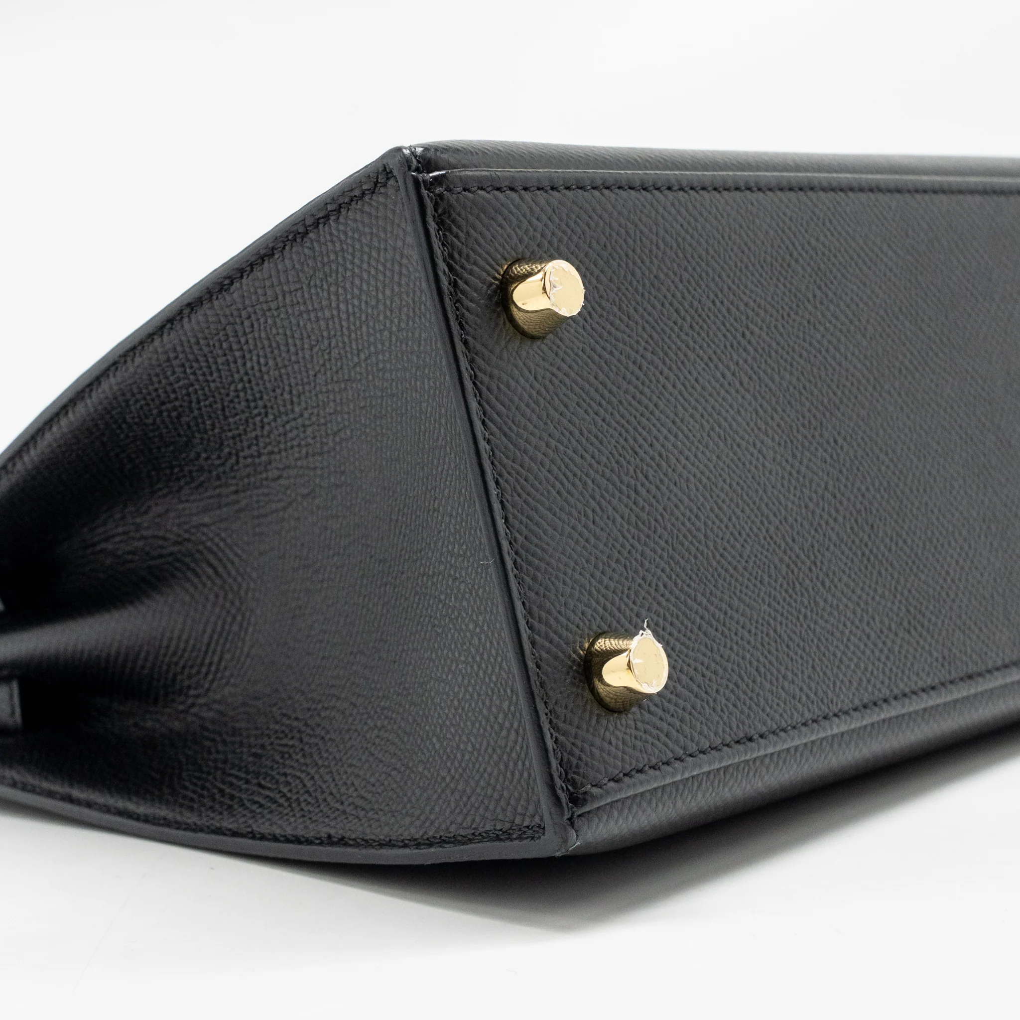 Hermes kelly 25 epsom black GHW stamp Z - Image 7