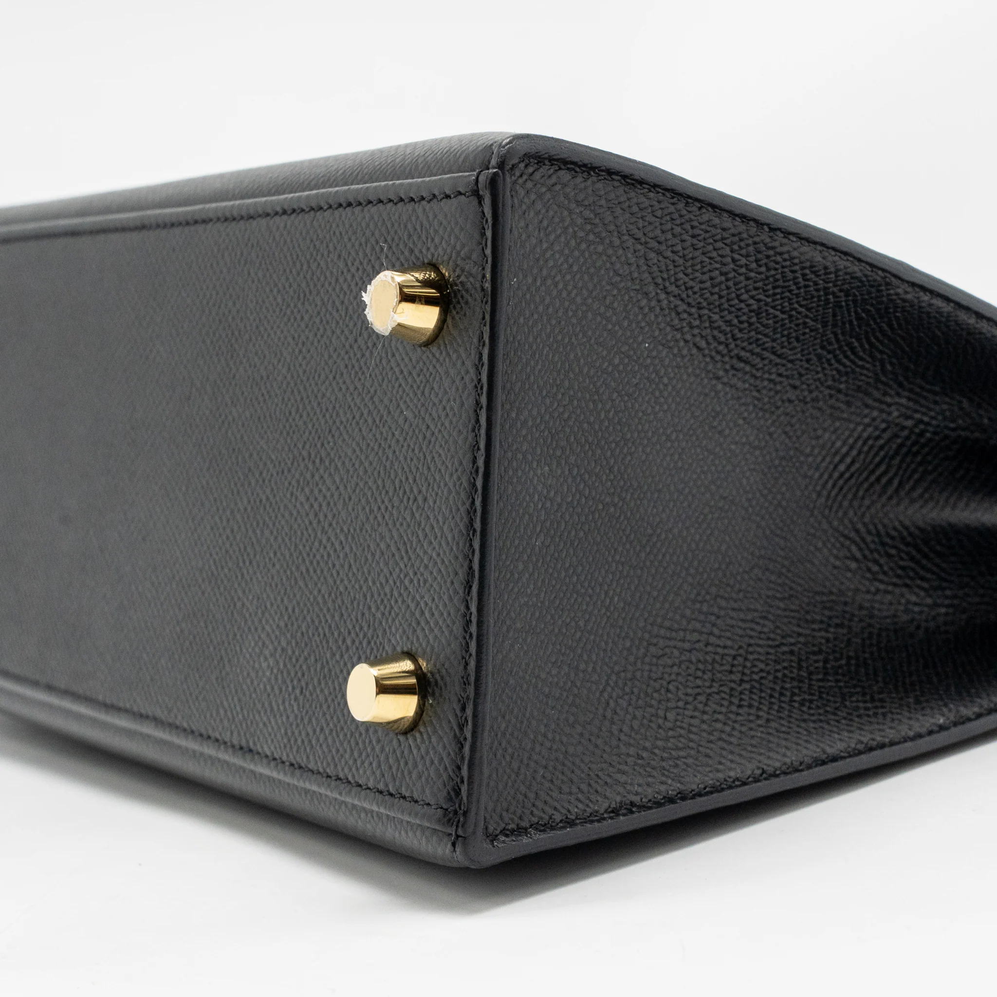 Hermes kelly 25 epsom black GHW stamp Z - Image 8