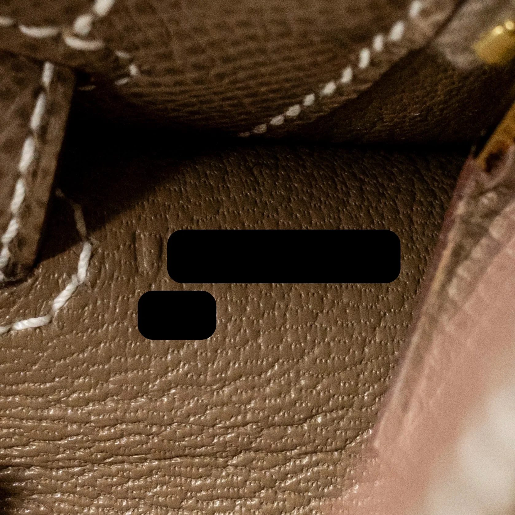 Hermes Kelly 25 Epsom Etoupe GHW Stamp U - Image 18
