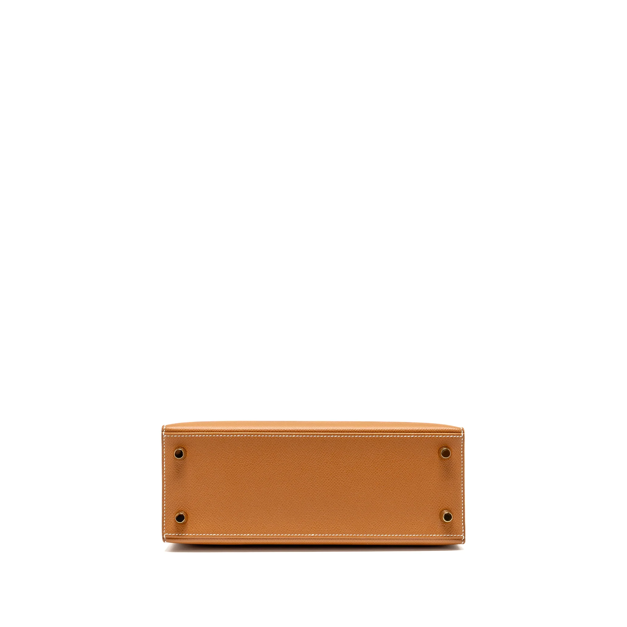 Hermes Kelly 25 Epsom Gold GHW Stamp Z - Image 5