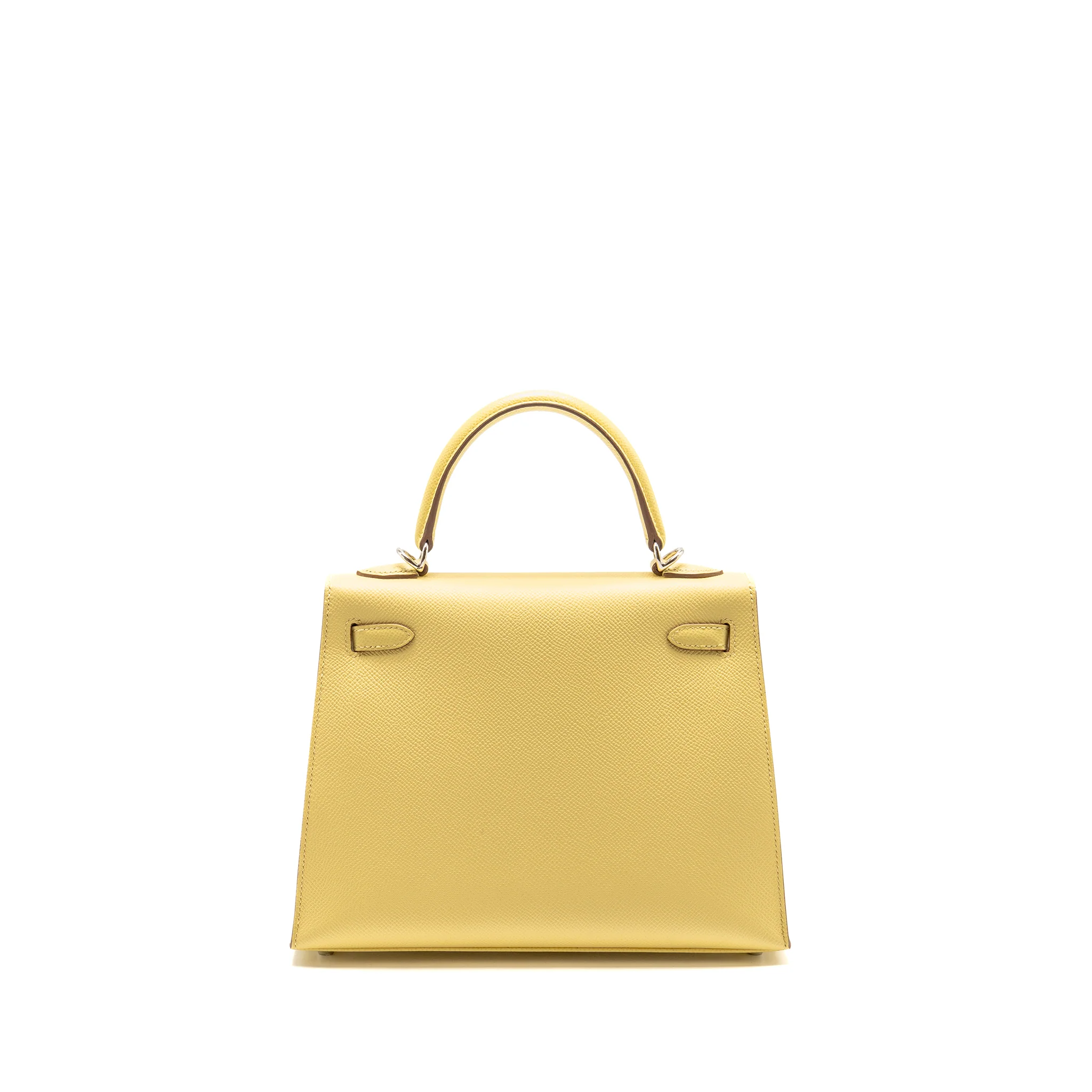 Hermes kelly 25 Epsom jaune poussin SHW stamp Z - Image 2