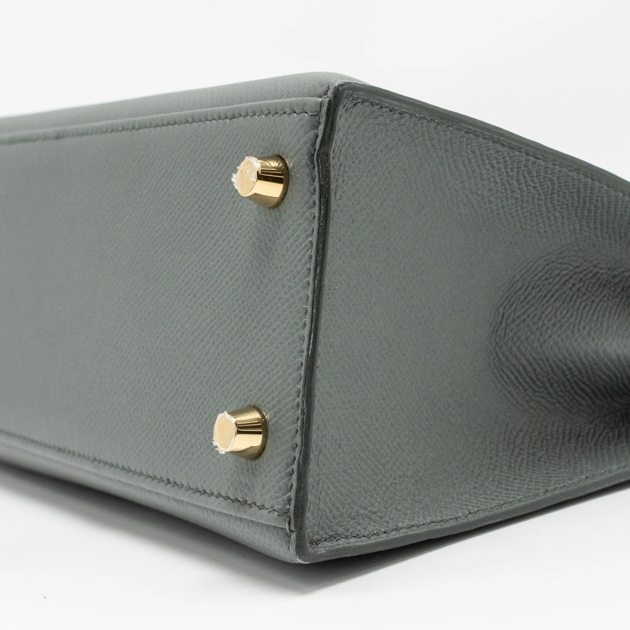 Hermes kelly 25 epsom vert Amande GHW stamp Z - Image 8