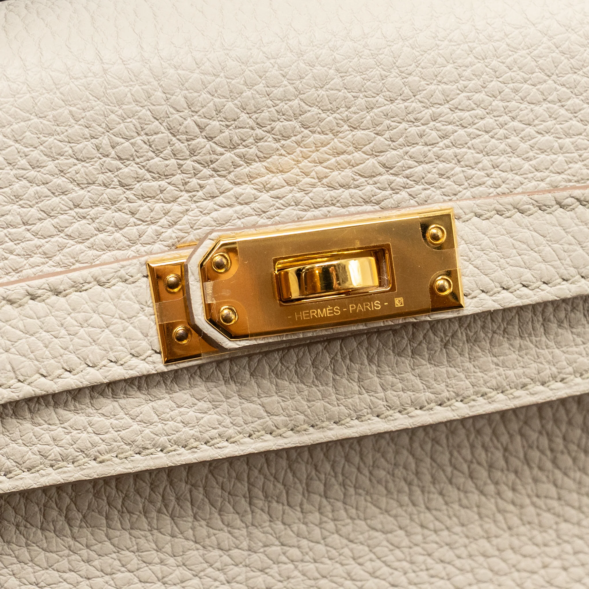 Hermes Kelly 25 Togo 8L Beton GHW Stamp B - Image 14