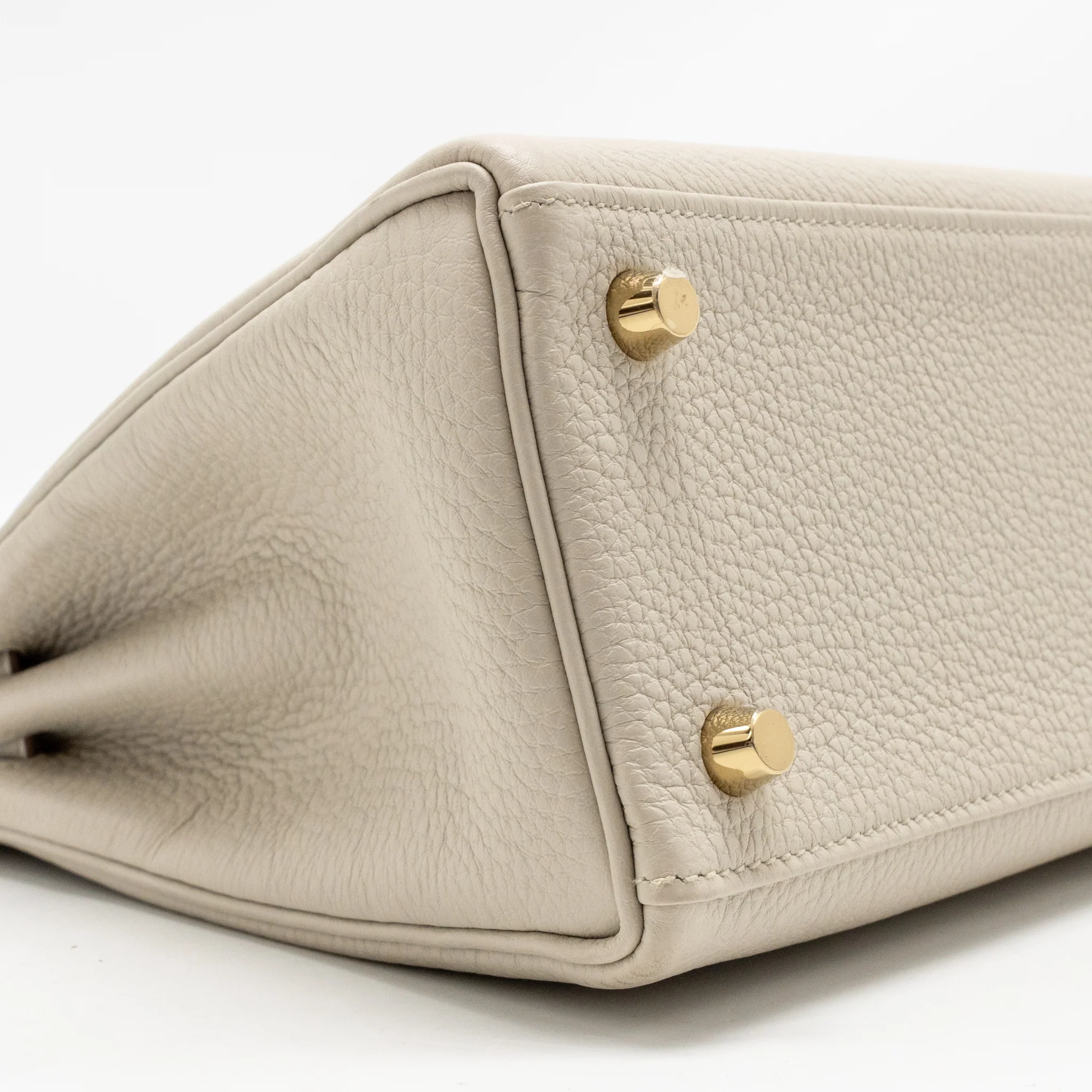 Hermes Kelly 25 Togo 8L Beton GHW Stamp B - Image 7