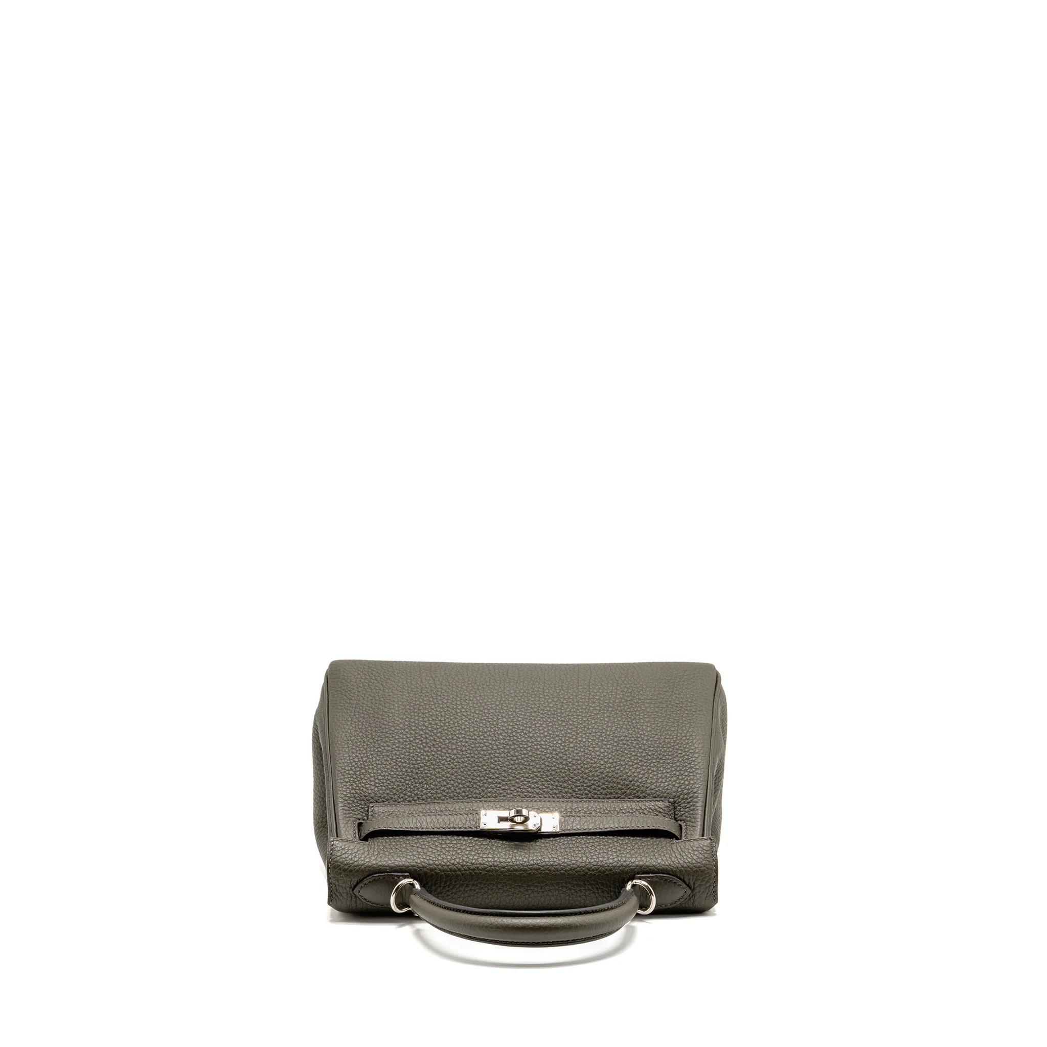 Hermes Kelly 25 Togo C6 Vert De Gris SHW Stamp Y - Image 5