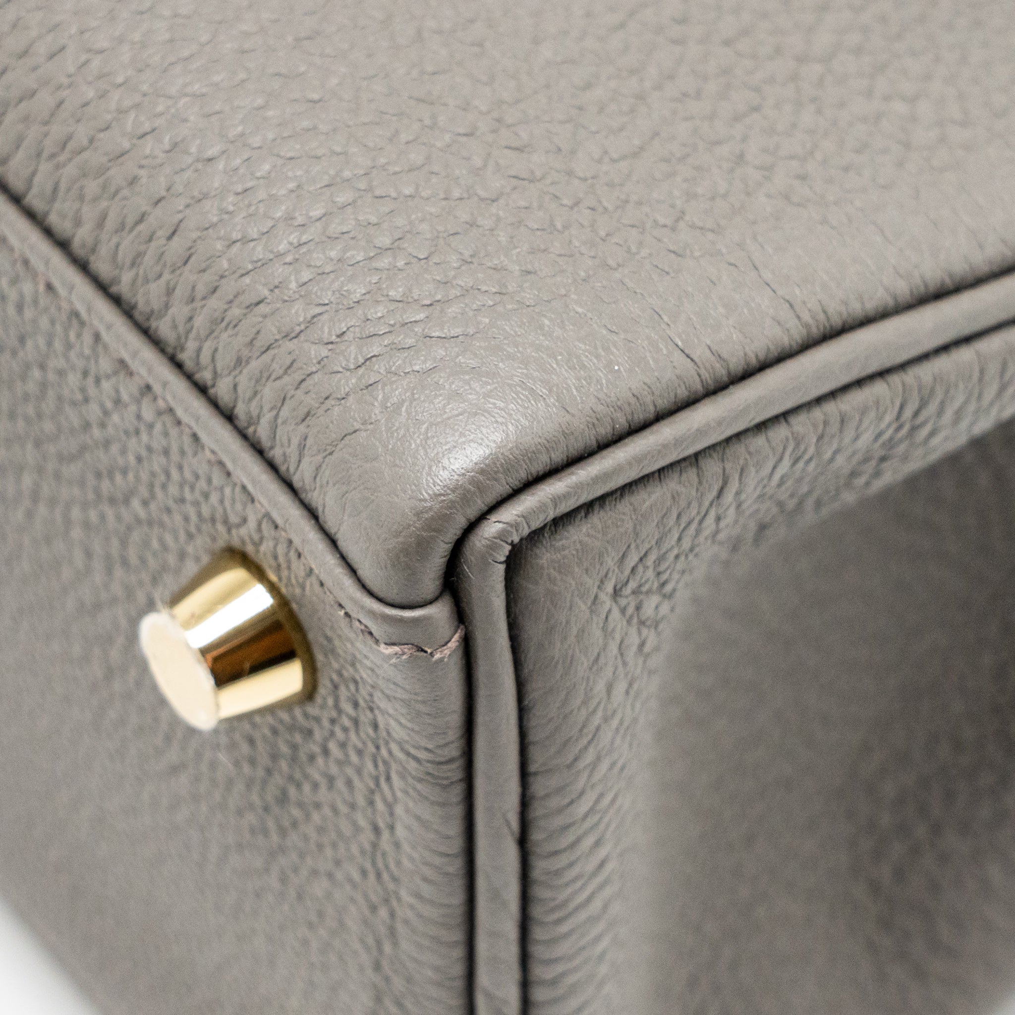 Hermes kelly 25 togo gris etain GHW stamp Z - Image 11