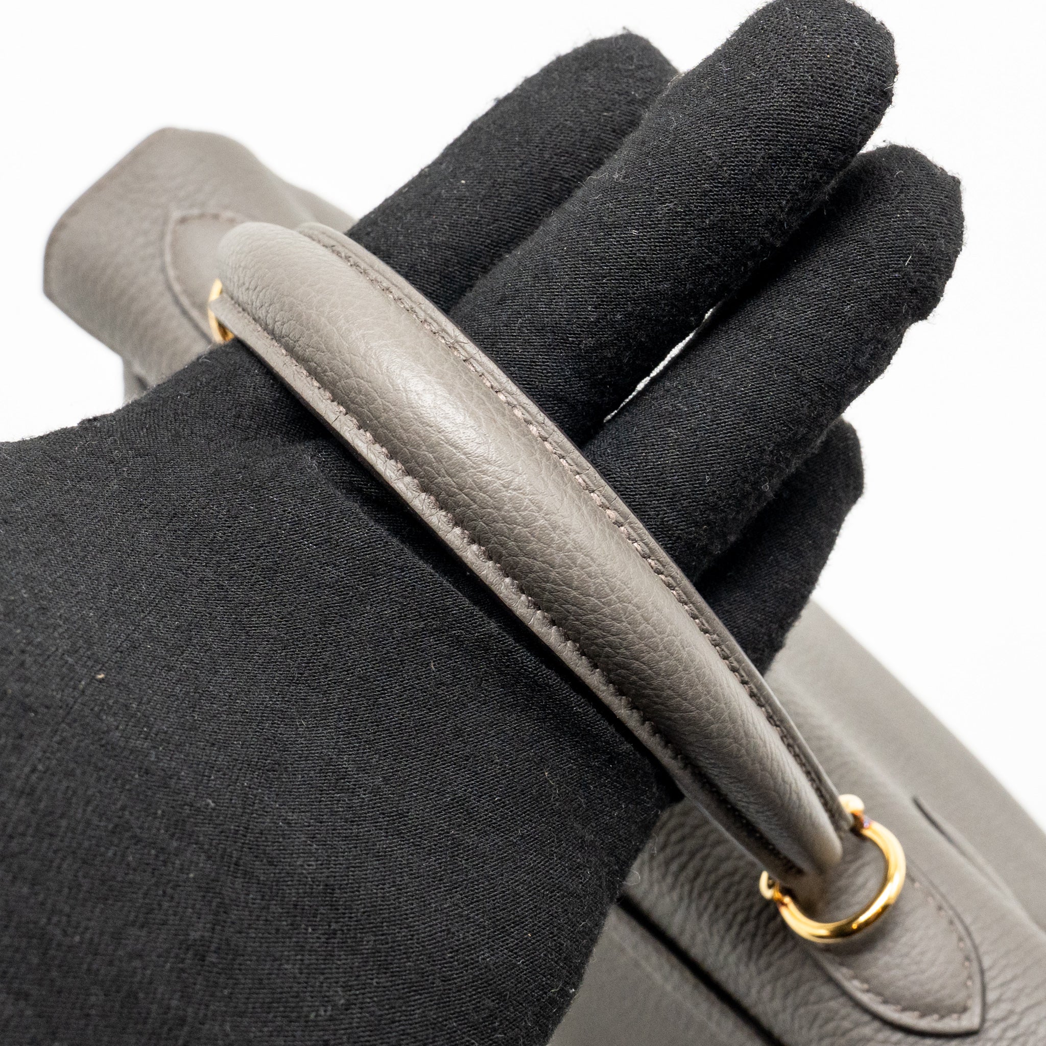 Hermes kelly 25 togo gris etain GHW stamp Z - Image 12